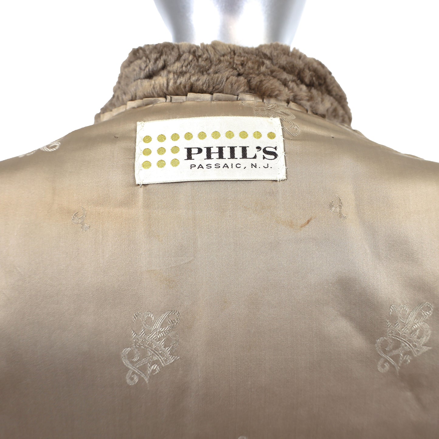 Sheared Beaver Coat- Size S