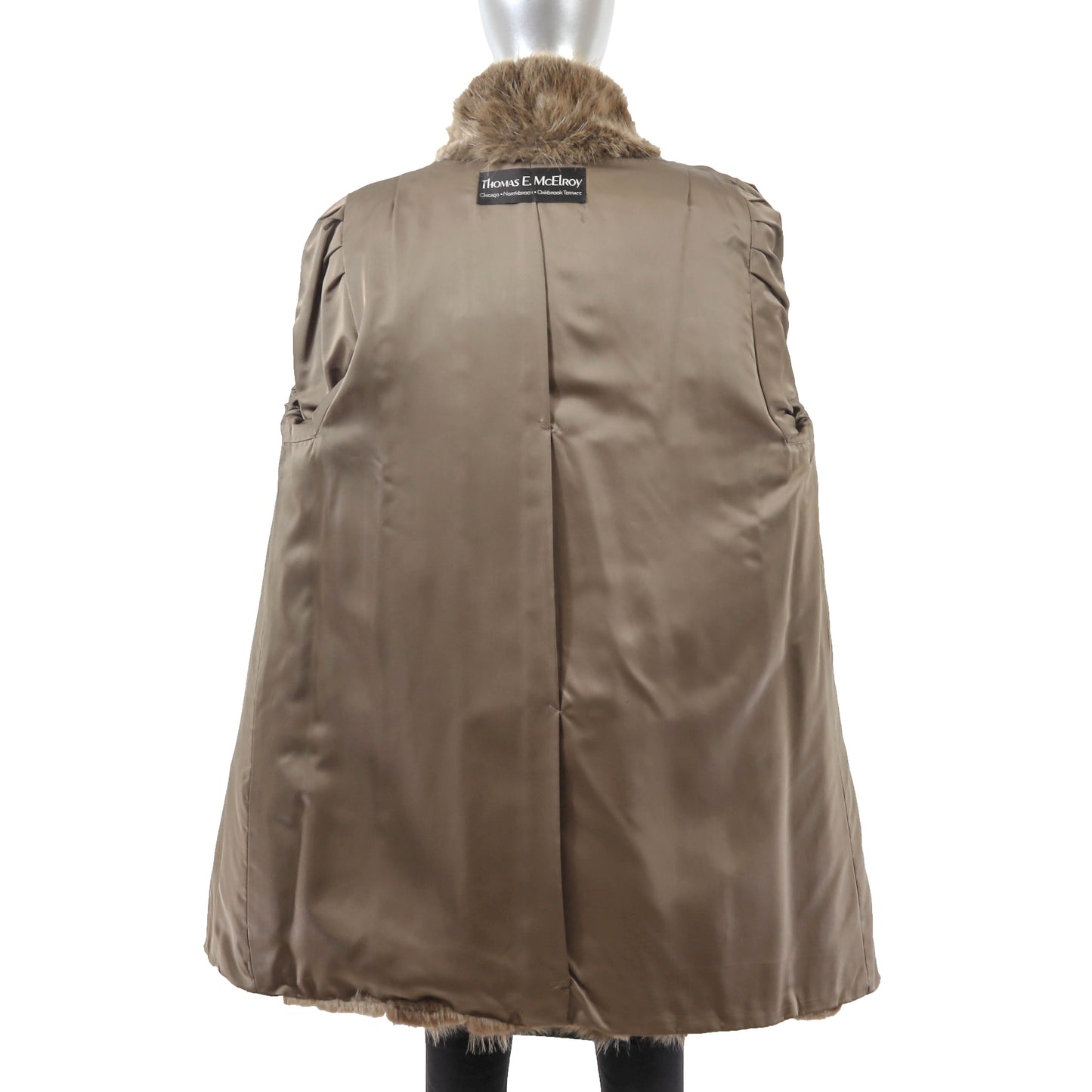 Beaver 3/4 Coat- Size L