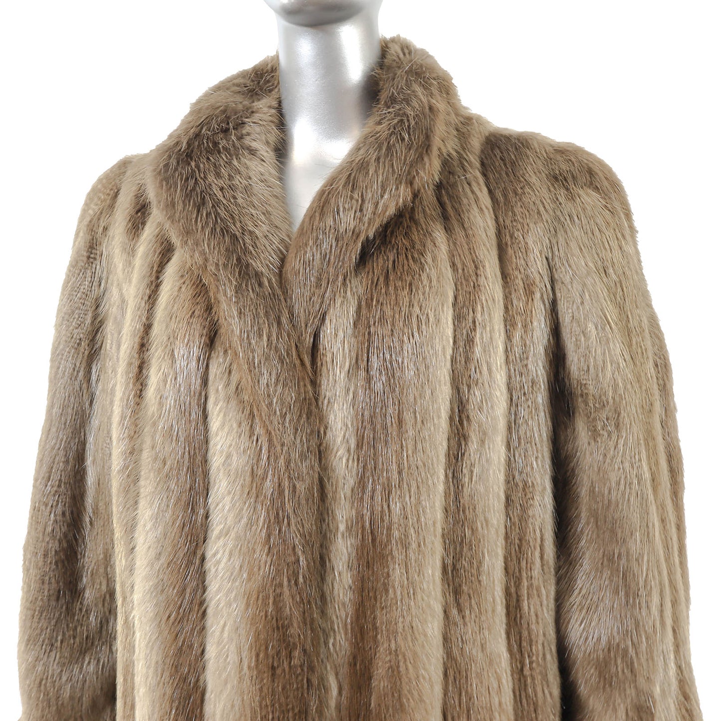 Beaver 3/4 Coat- Size L