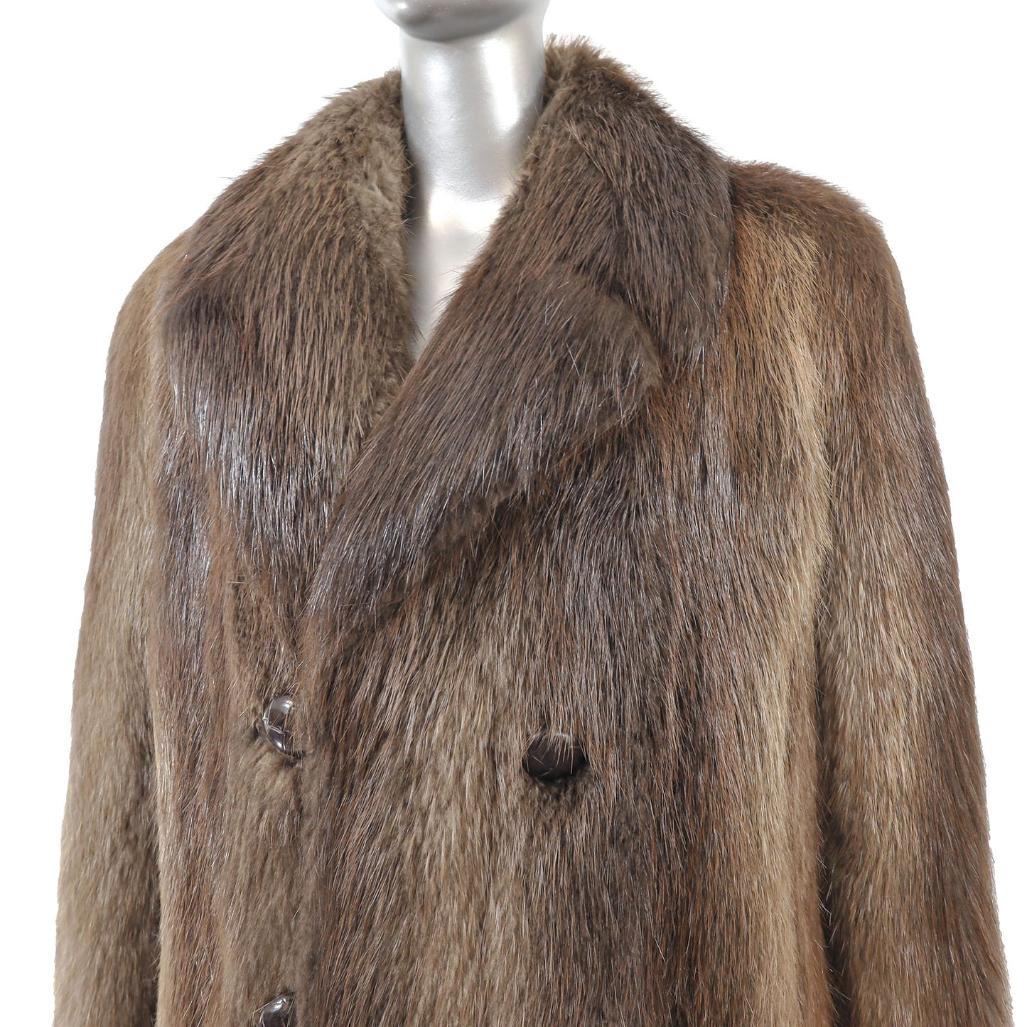 Men's Beaver 3/4 Coat- Size M-L