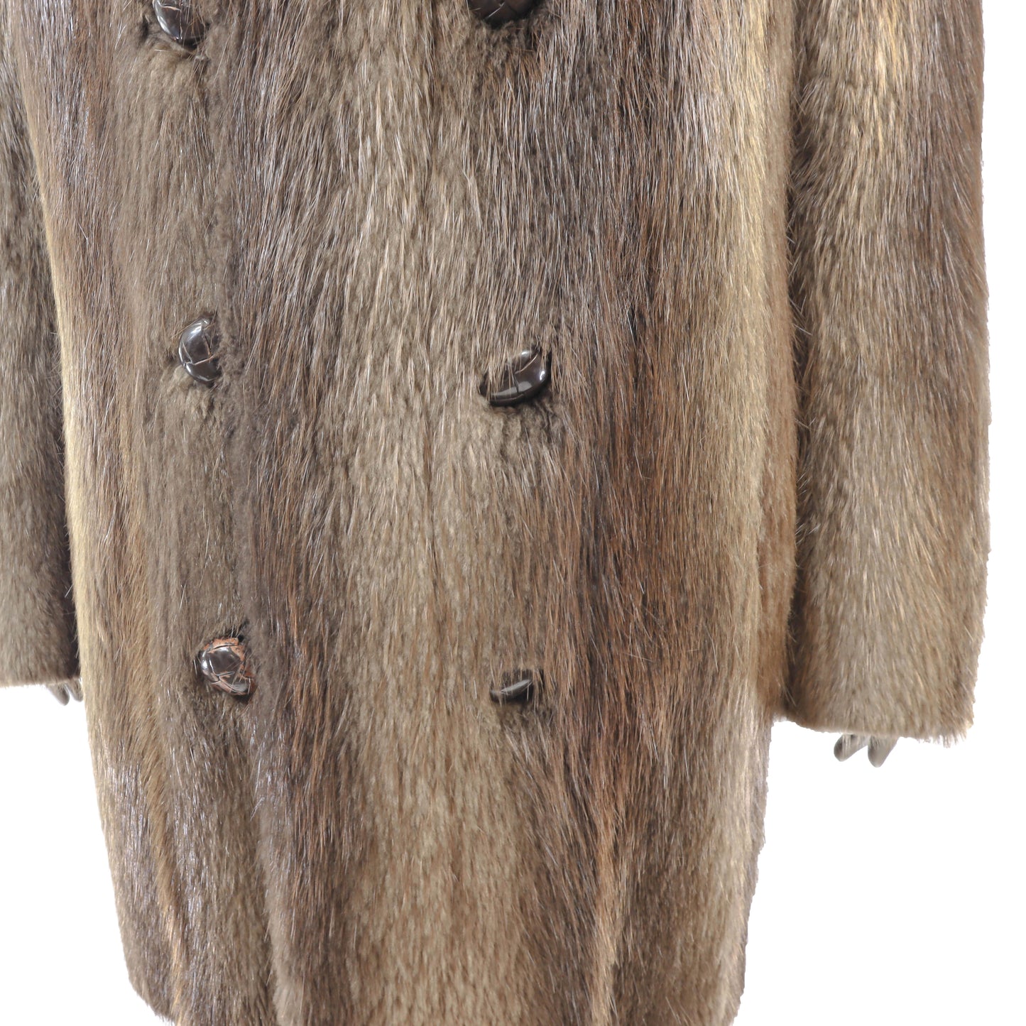 Men's Beaver 3/4 Coat- Size M-L