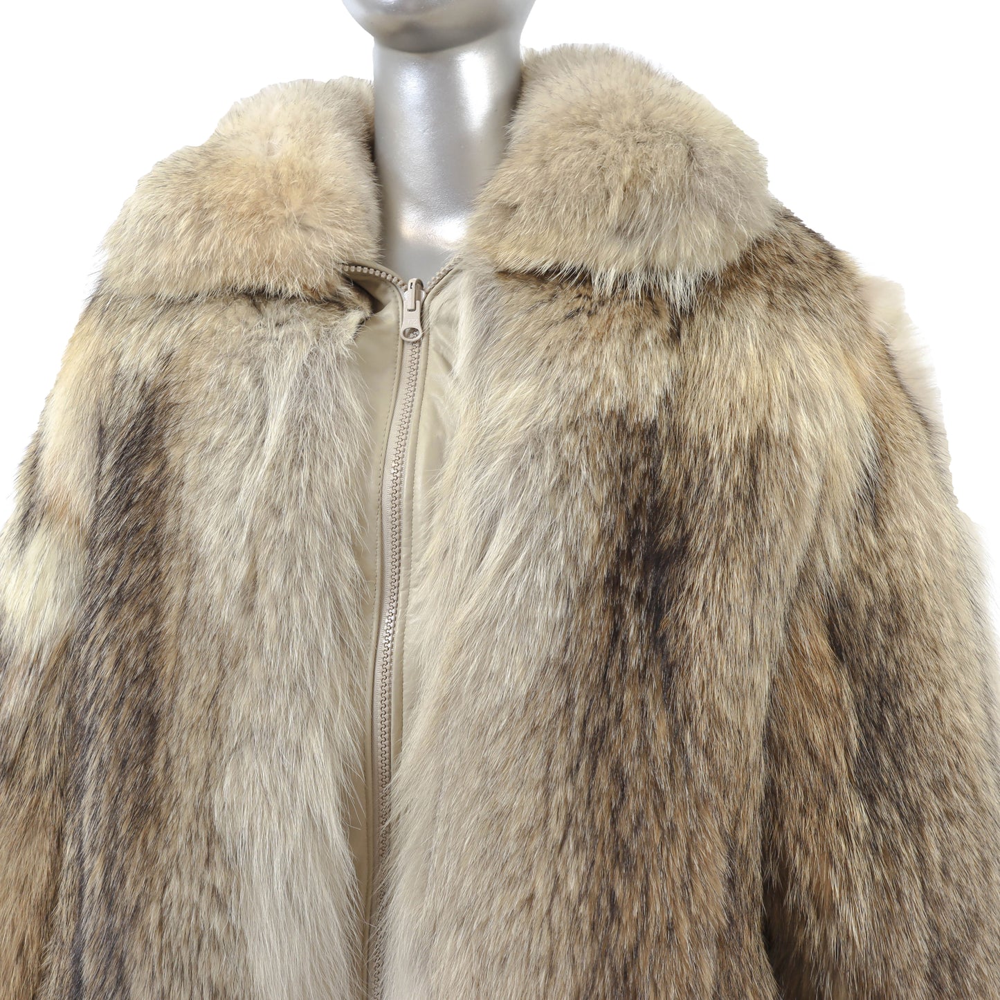 Coyote Jacket Reversible to Leather- Size S