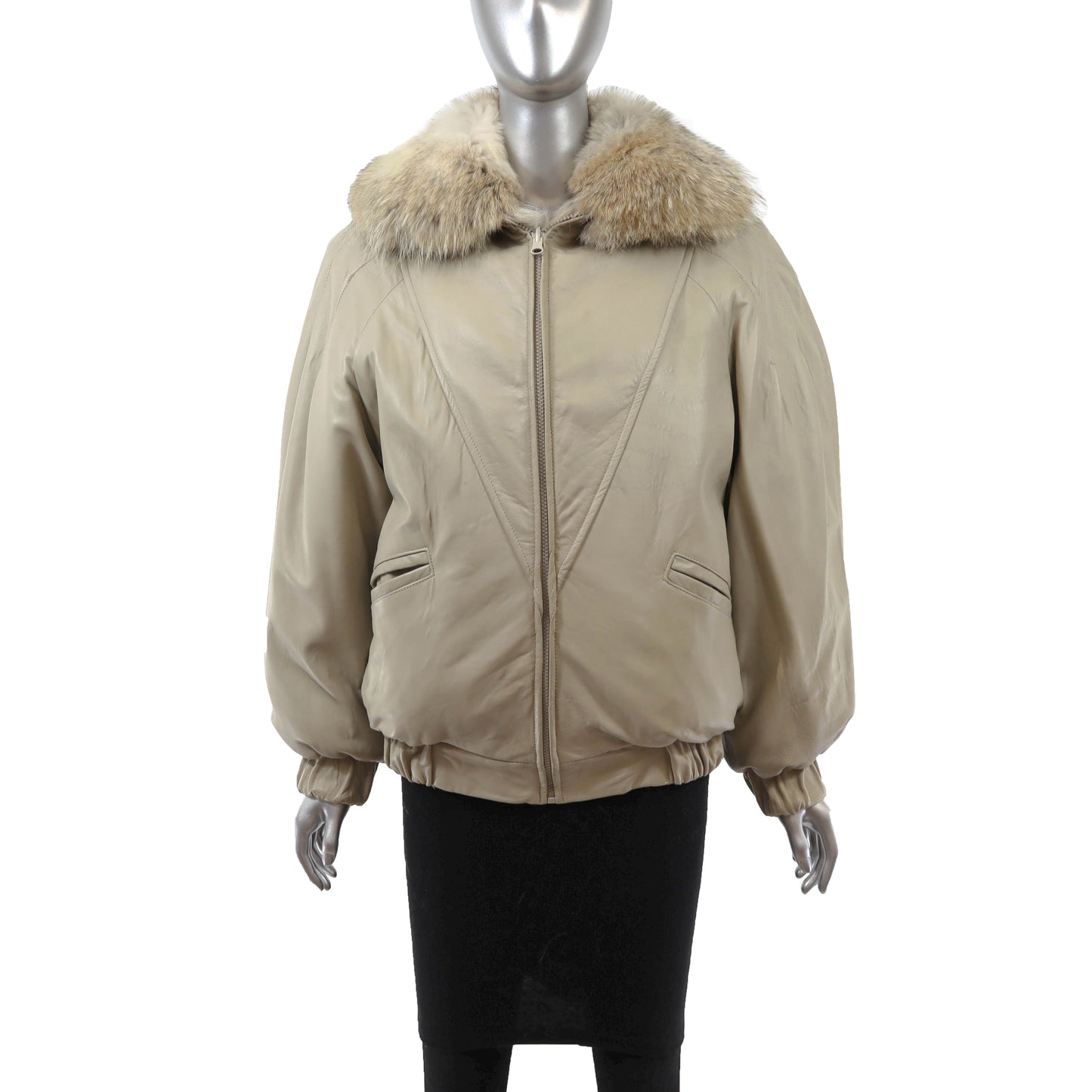 Coyote Jacket Reversible to Leather- Size S
