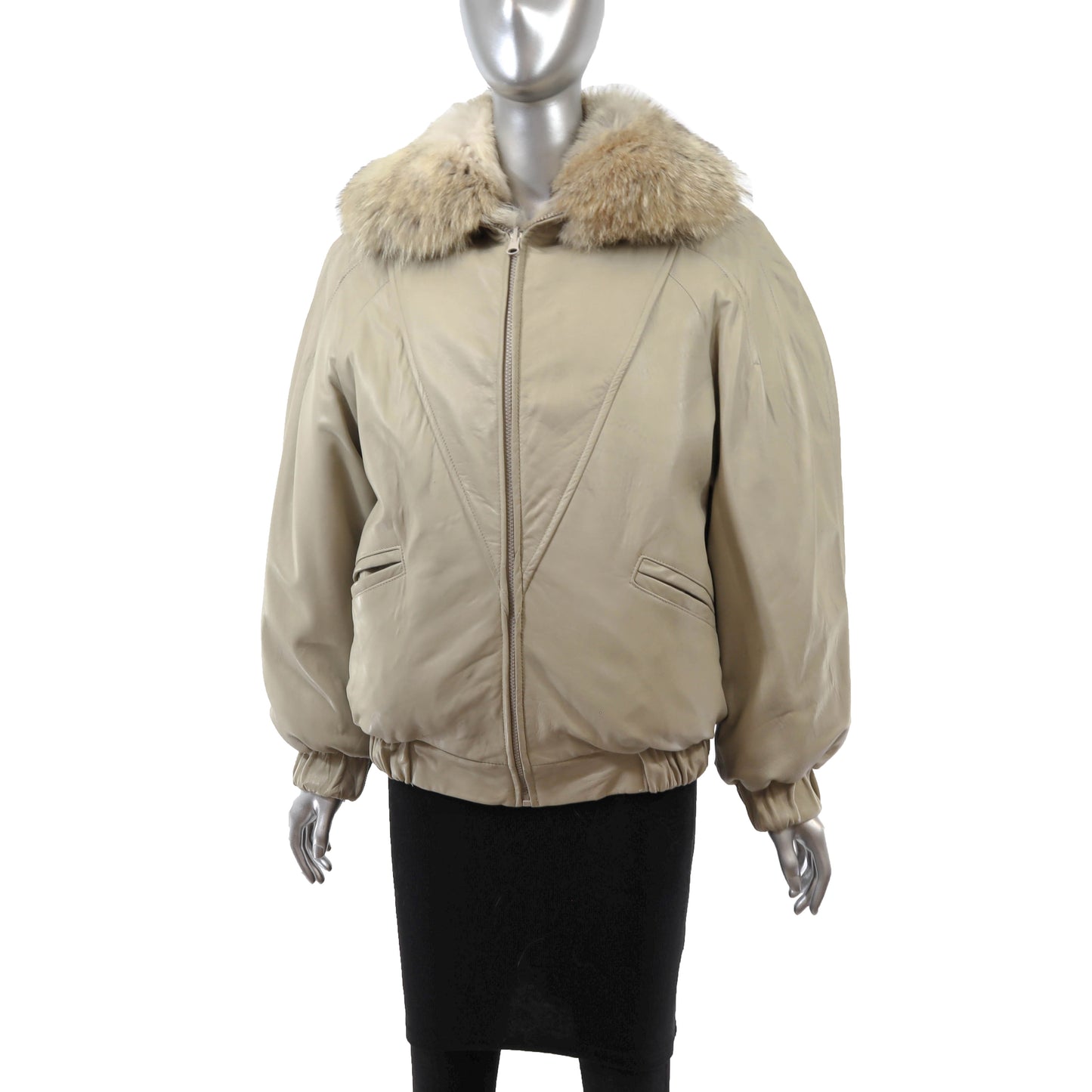 Coyote Jacket Reversible to Leather- Size S