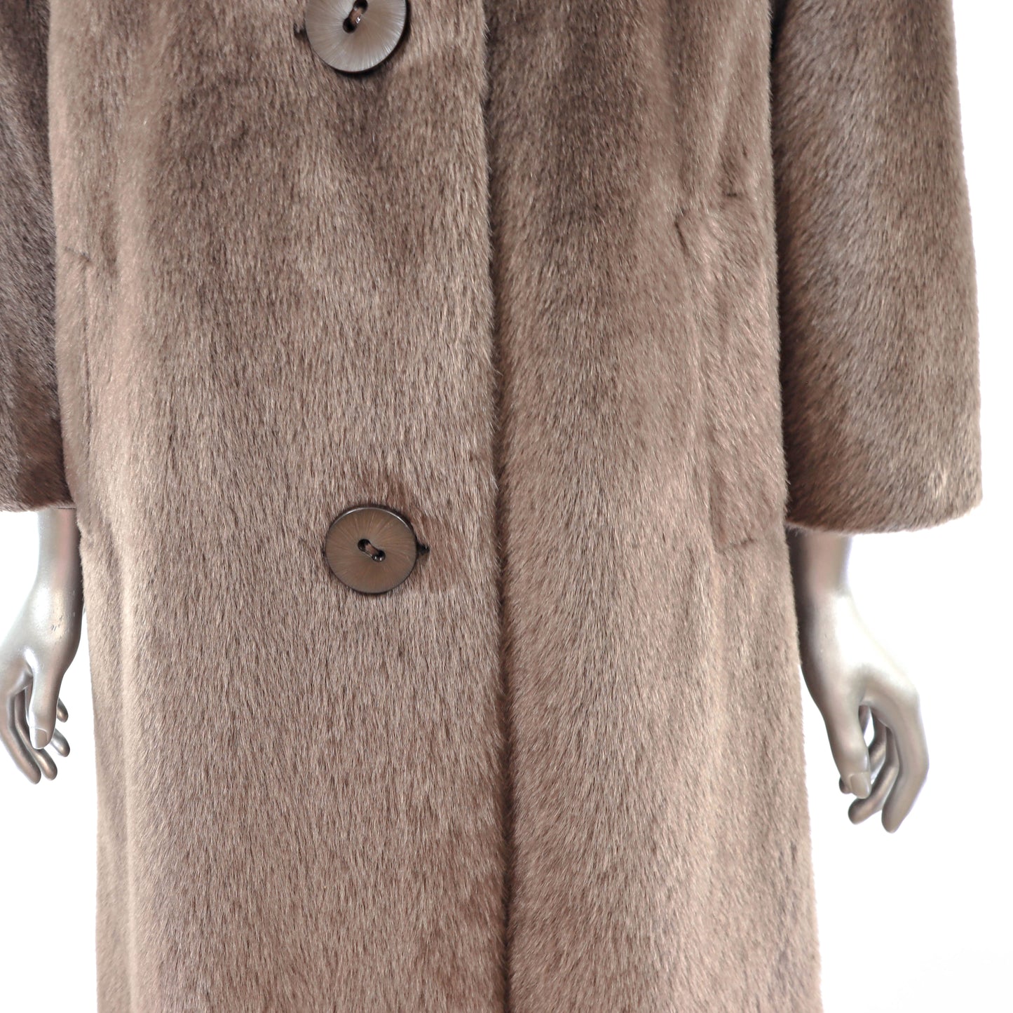 Faux Fur Coat- Size XL