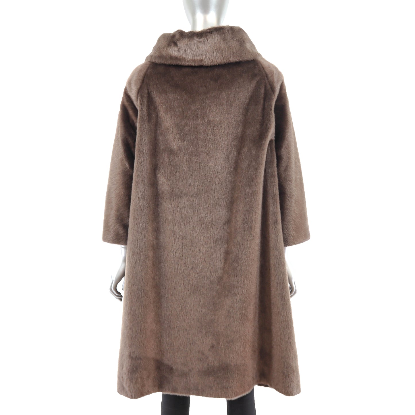 Faux Fur Coat- Size XL