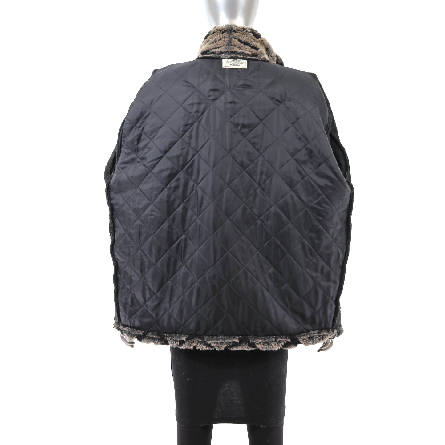 Faux Fur Jacket- Size L