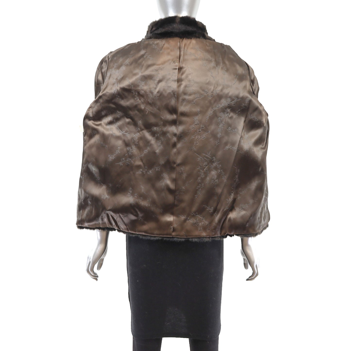 Faux Fur Jacket- Size L