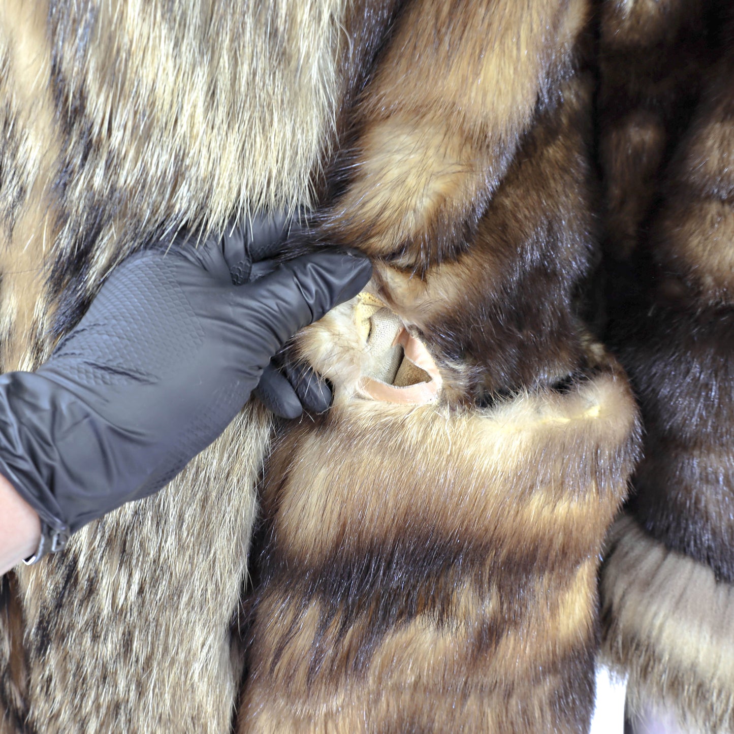 Fitch and Raccoon Coat- Size S