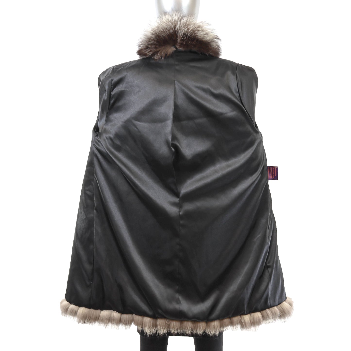Silver Fox 3/4 Coat- Size M