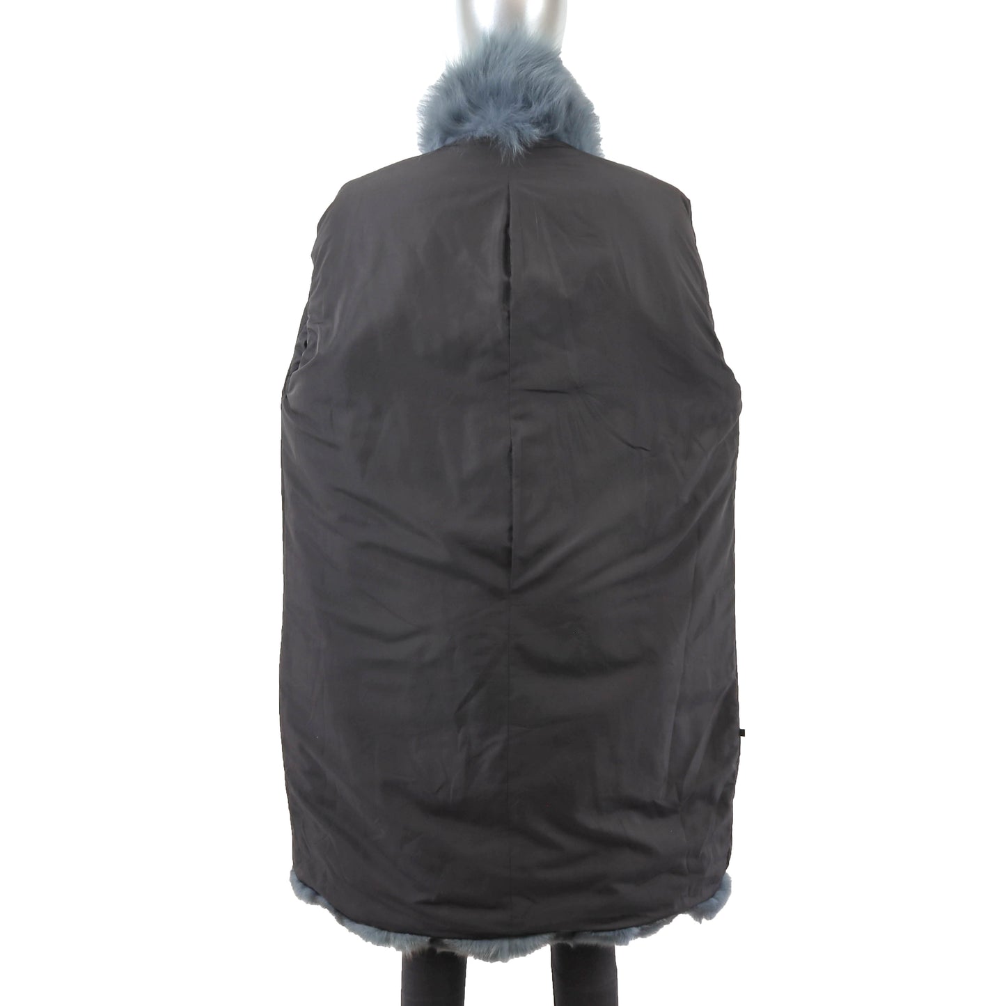 Blue Section Fox Coat- Size M