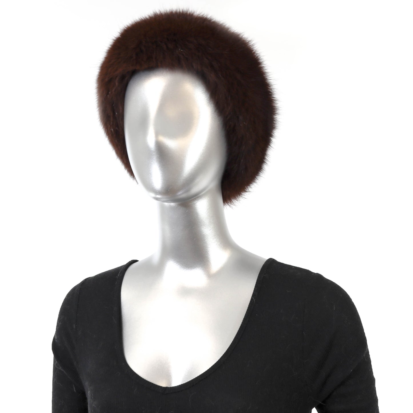 Brown Fox Headband- Size Free