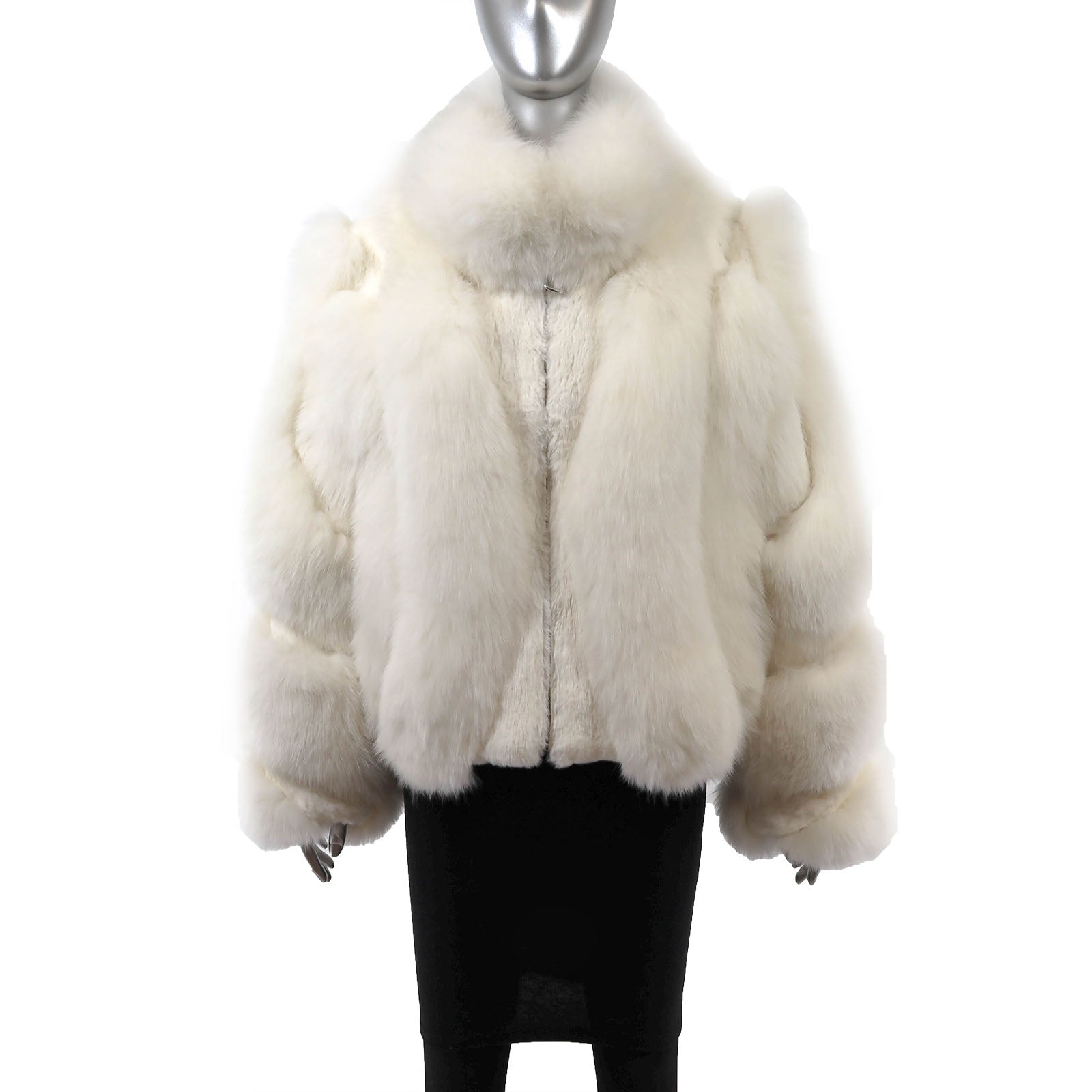 Fox Jacket- Size M – VintageFurs