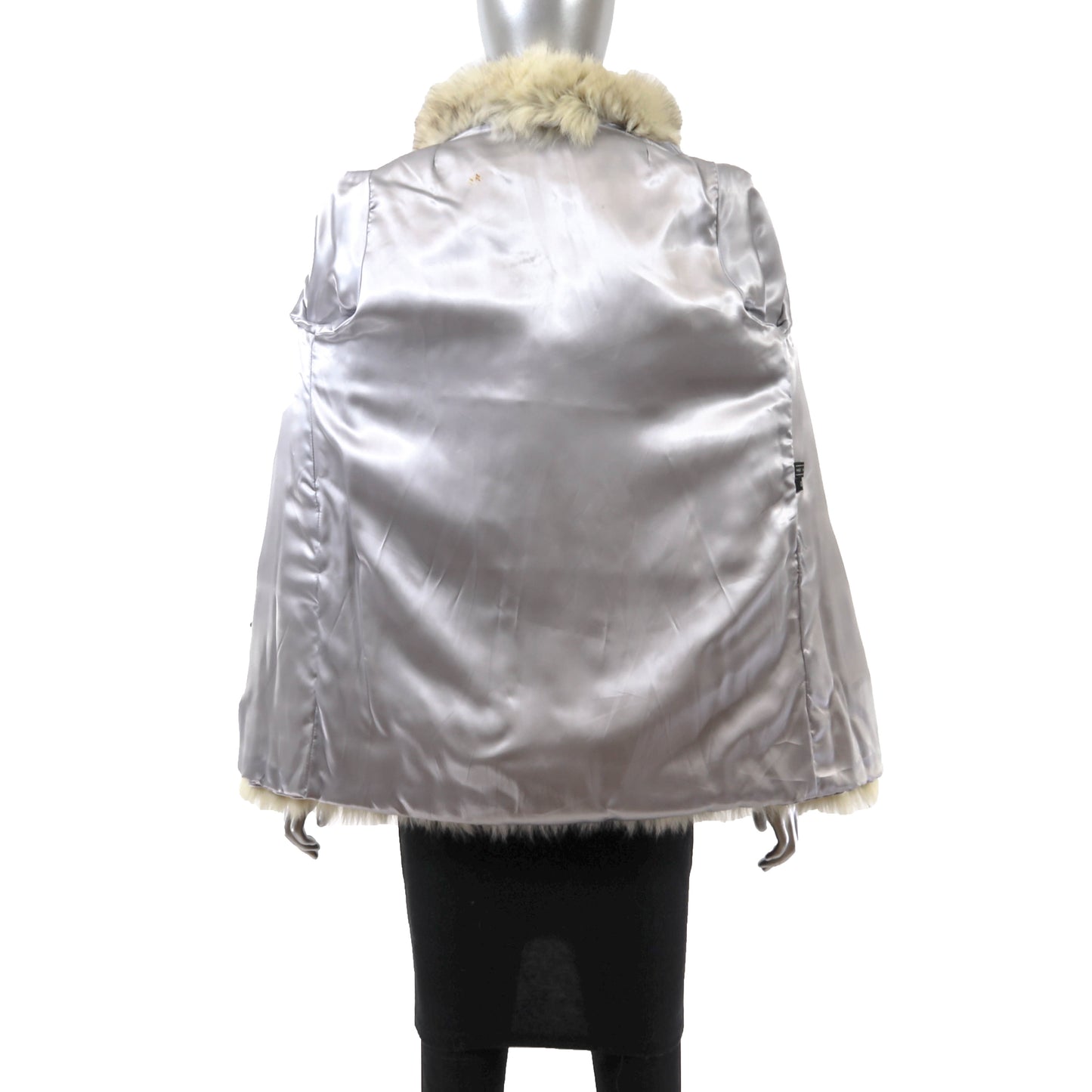 Fox Jacket with Matching Hat- Size XS-S