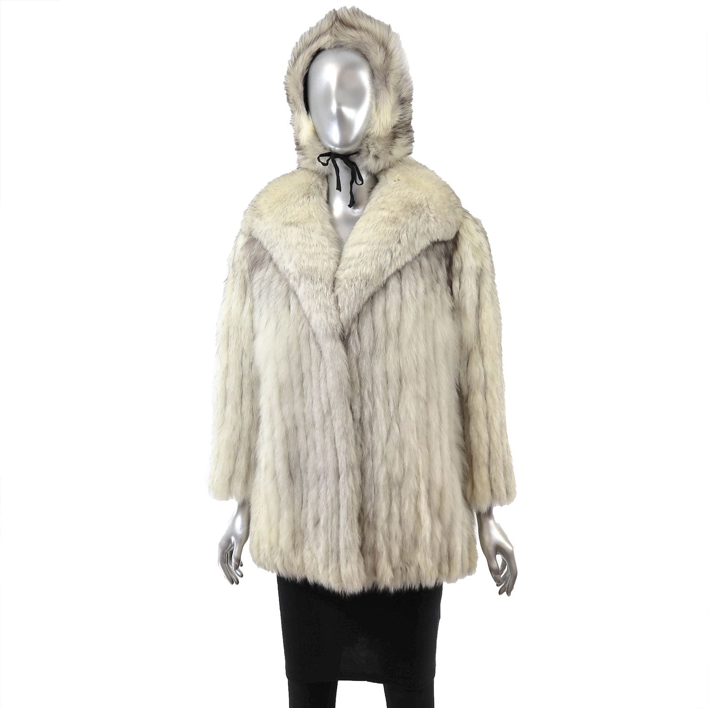 Fox Jacket with Matching Hat- Size XS-S