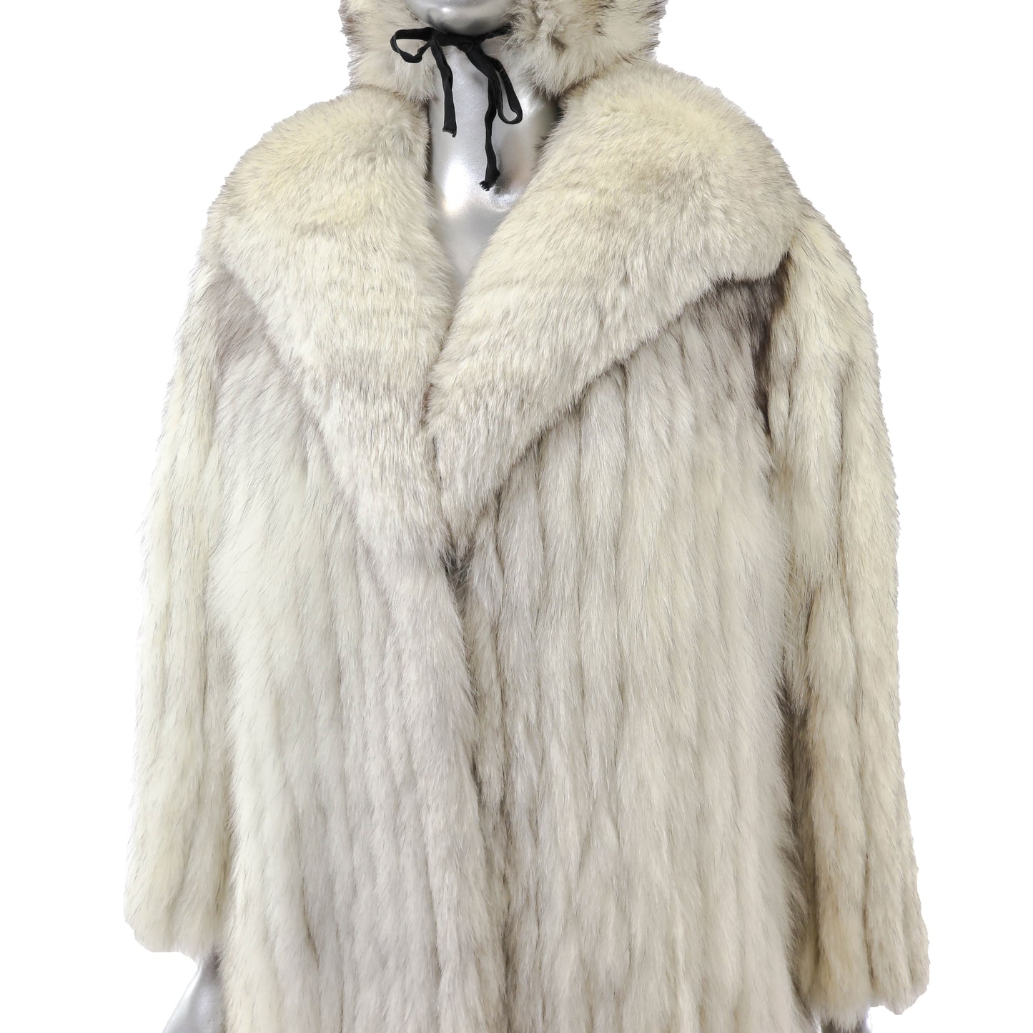 Fox Jacket with Matching Hat- Size XS-S