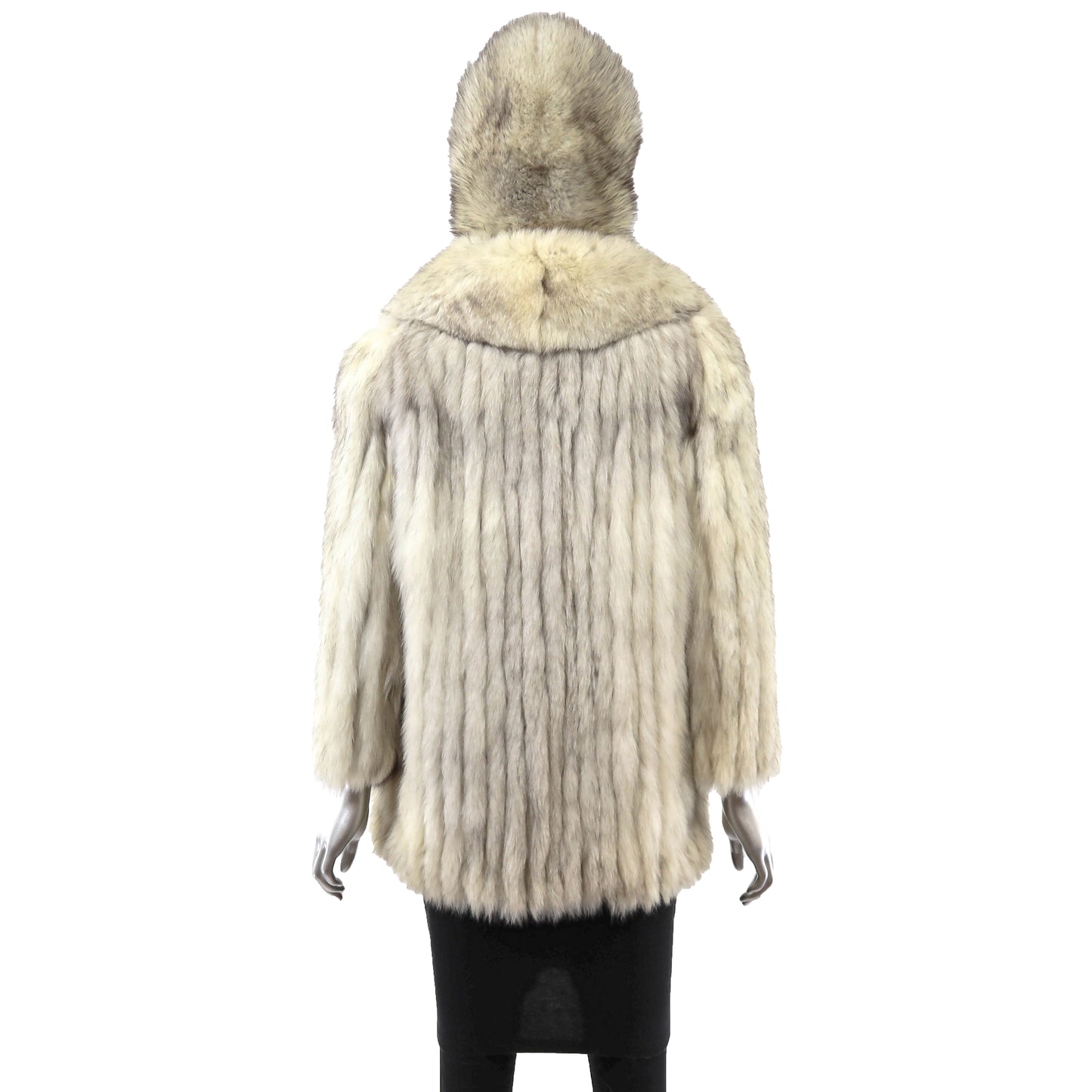 Fox Jacket with Matching Hat- Size XS-S