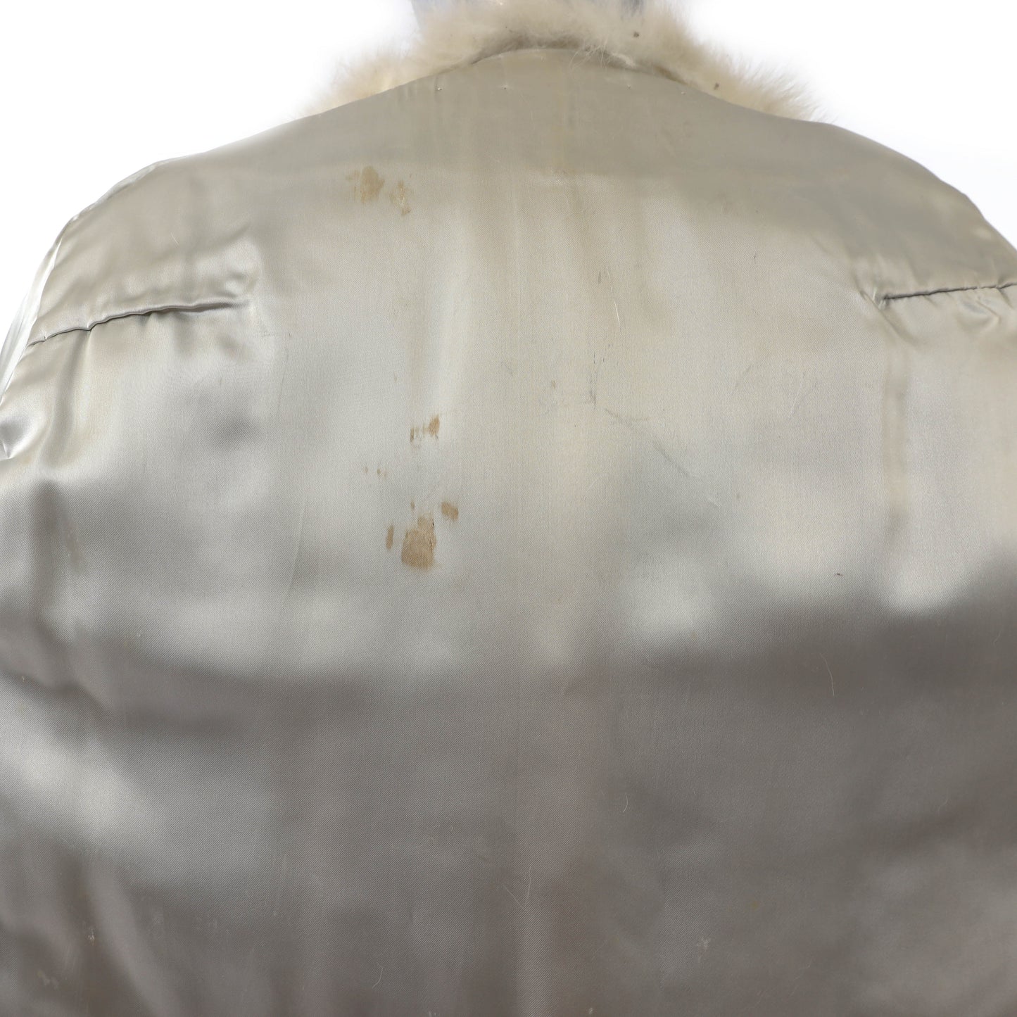 Fox Jacket with Leather Insert- Size S