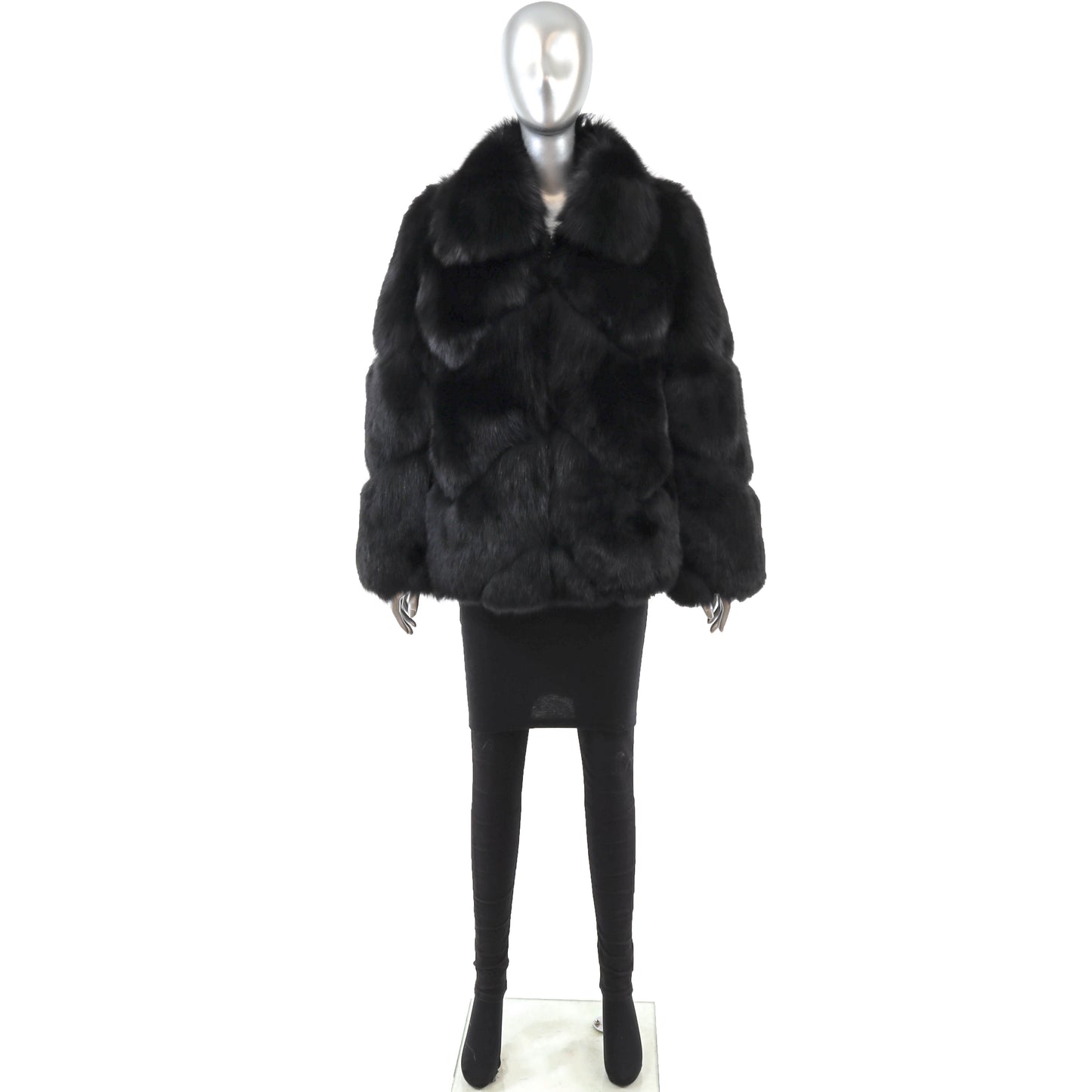 Black Fox Jacket- Size M