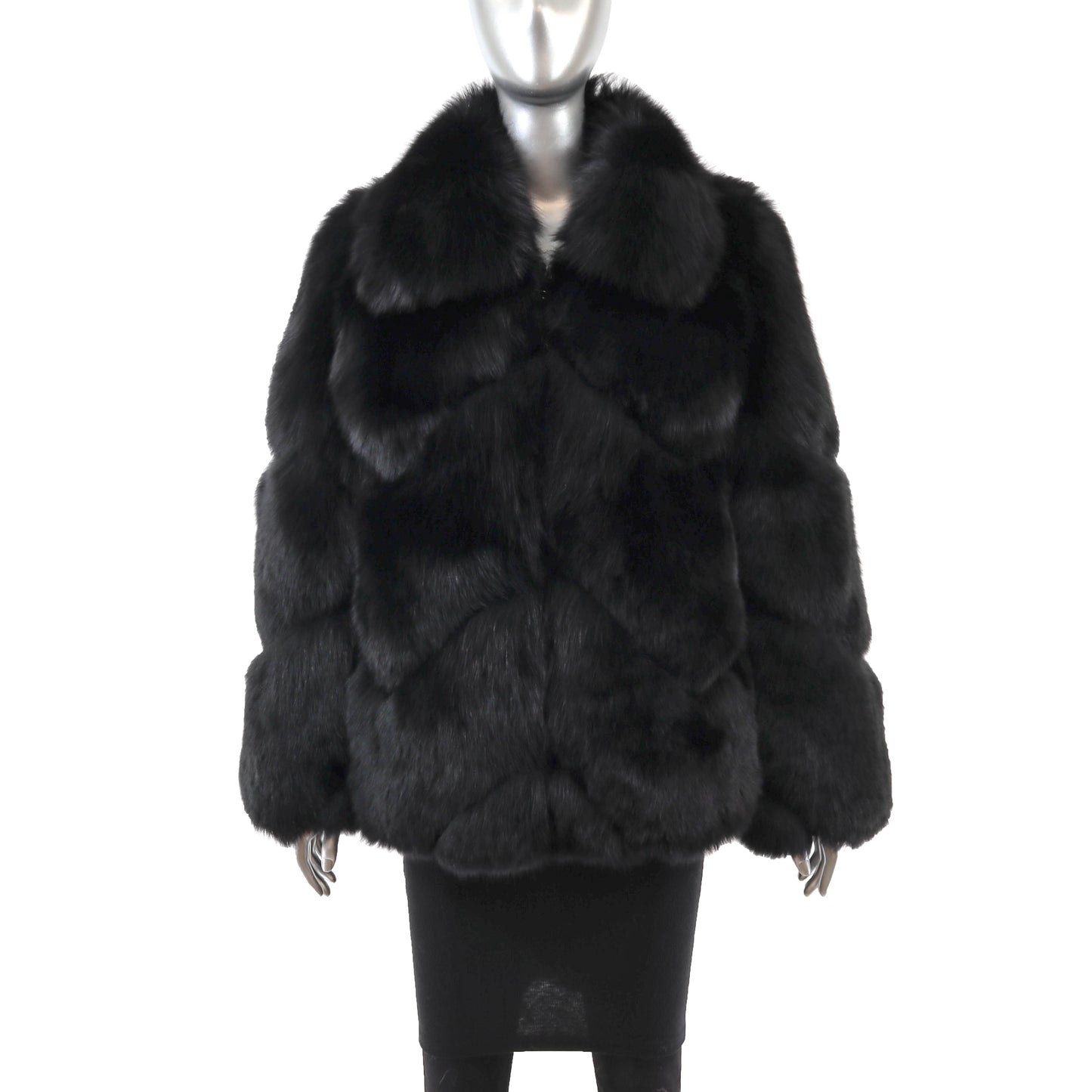 Black Fox Jacket- Size M