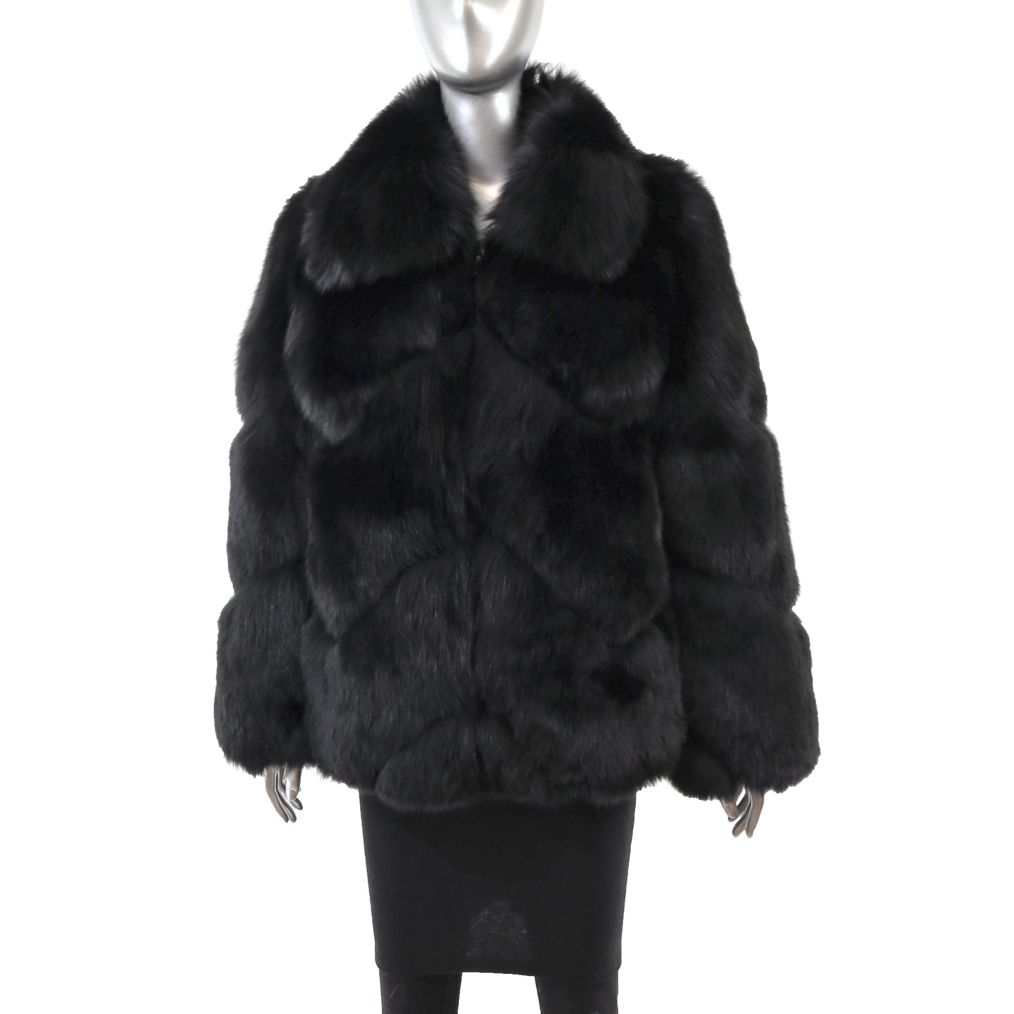 Black Fox Jacket- Size M