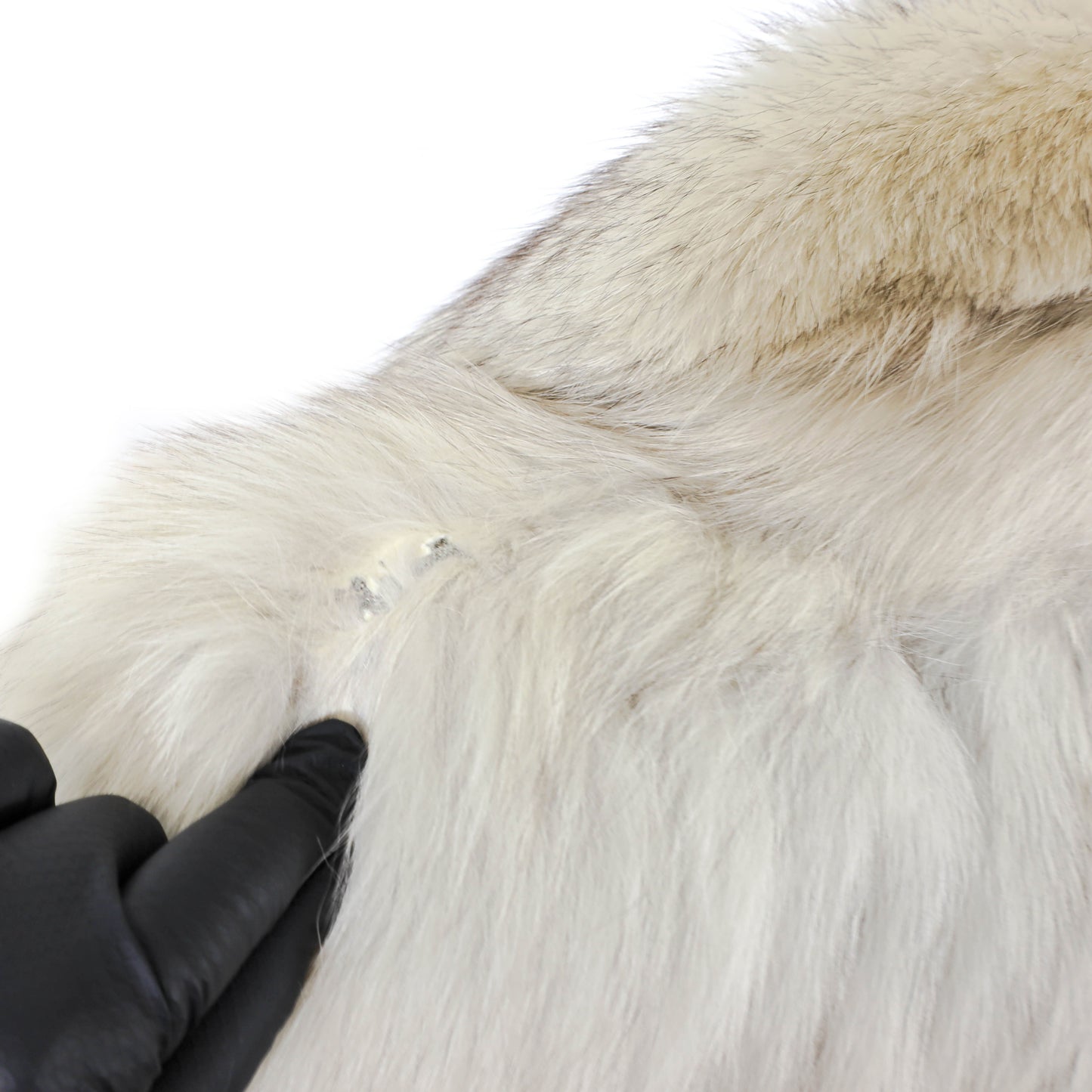 Fox Jacket with Matching Hat- Size M