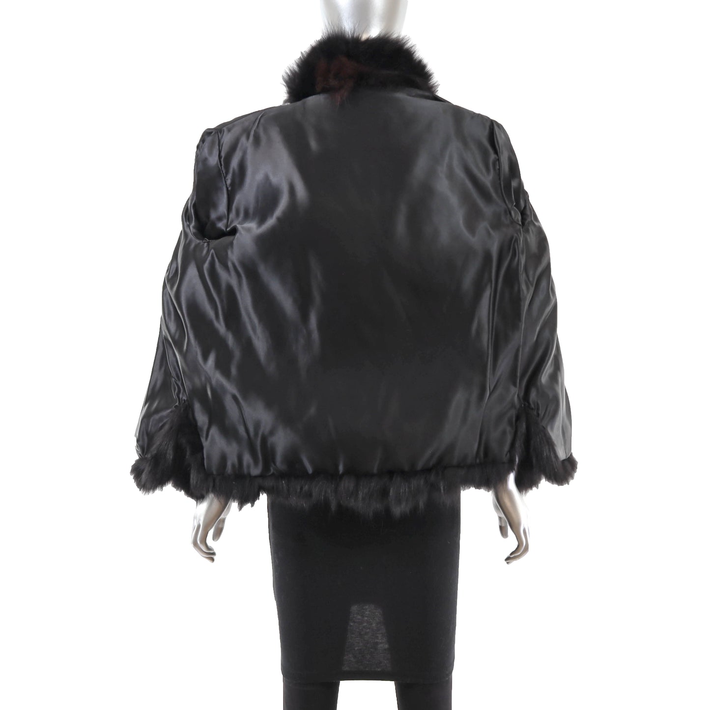 Black Fox Jacket- Size S