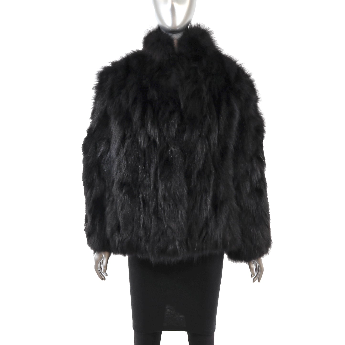 Black Fox Jacket- Size S