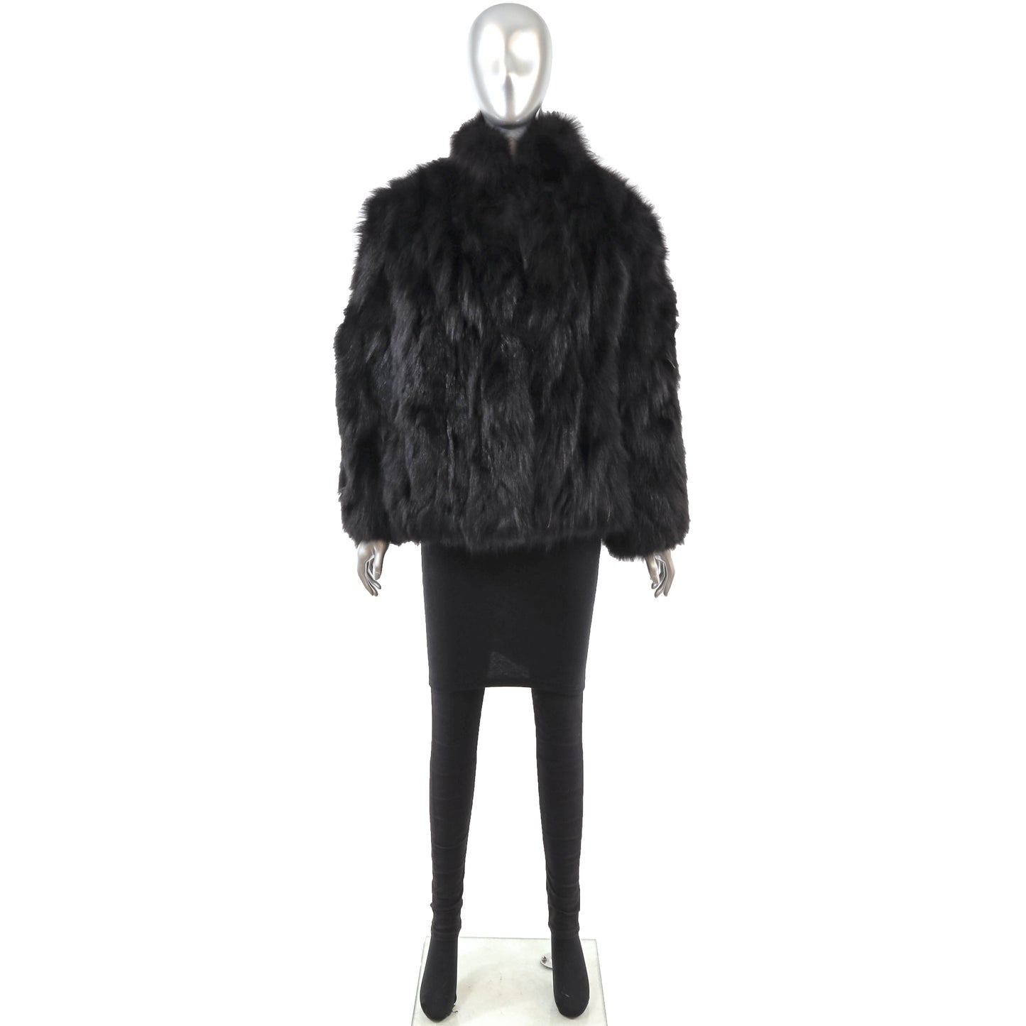Black Fox Jacket- Size S