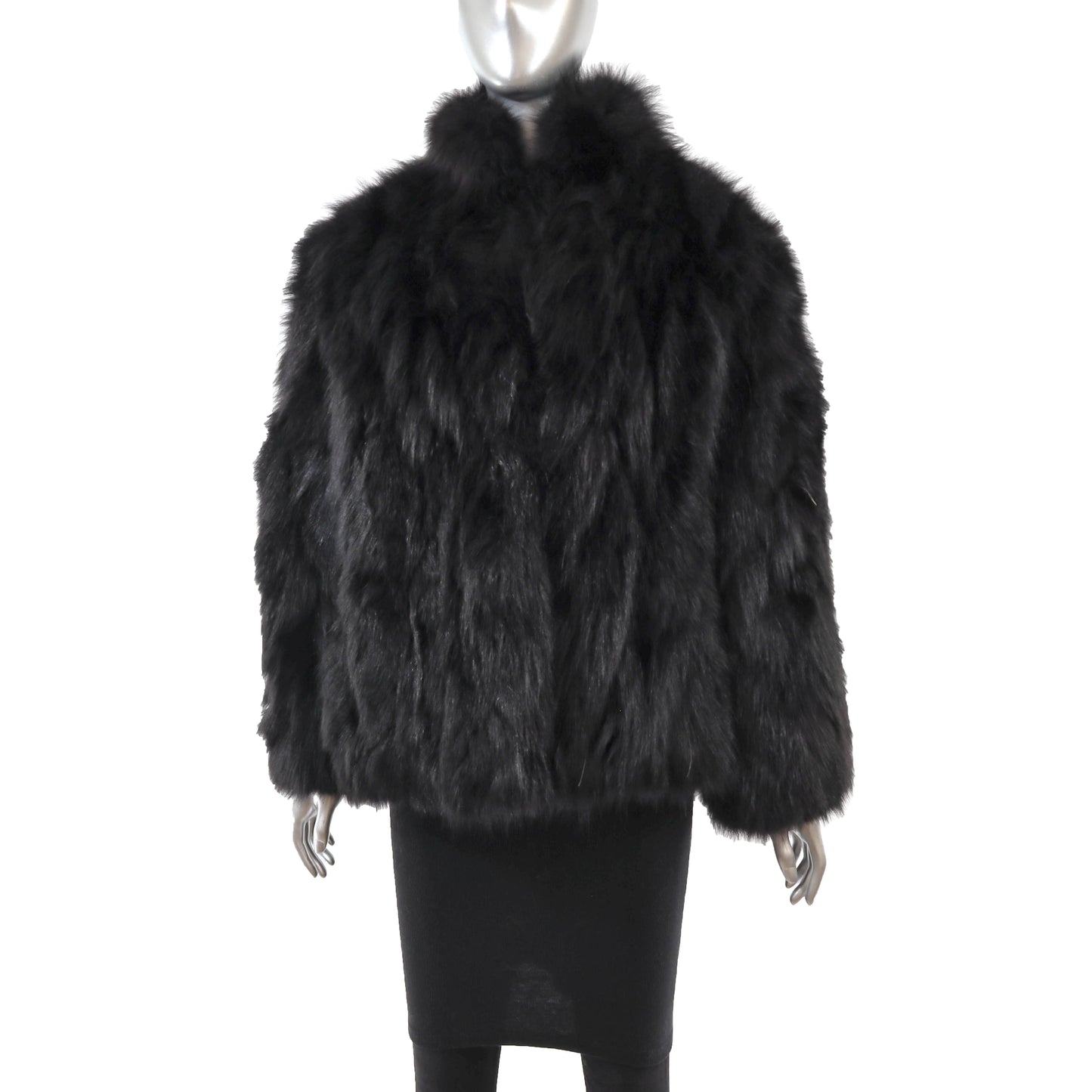 Black Fox Jacket- Size S