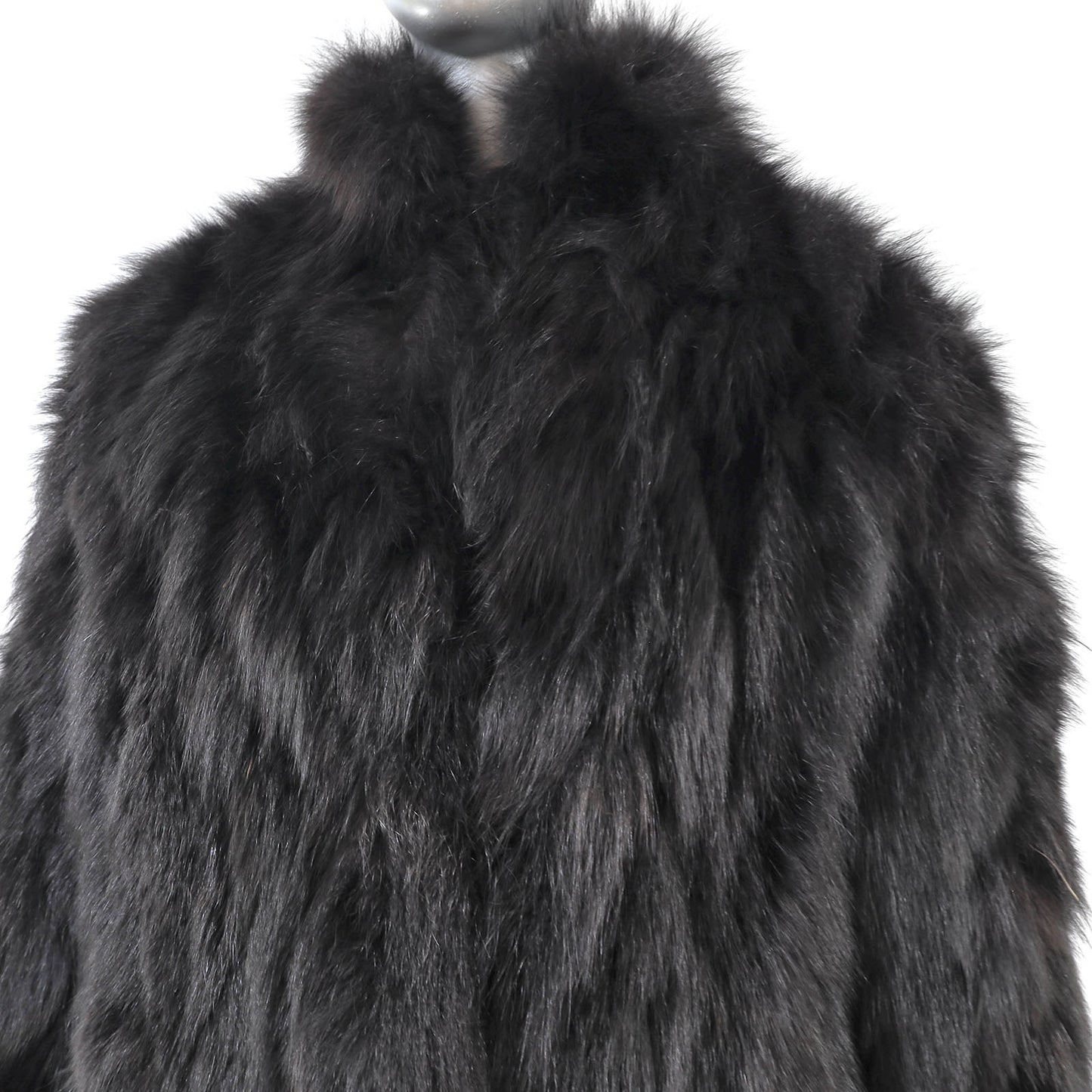 Black Fox Jacket- Size S
