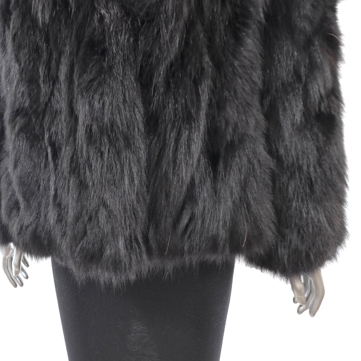 Black Fox Jacket- Size S