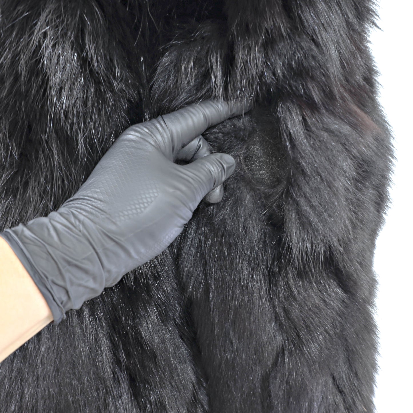 Black Fox Jacket- Size S