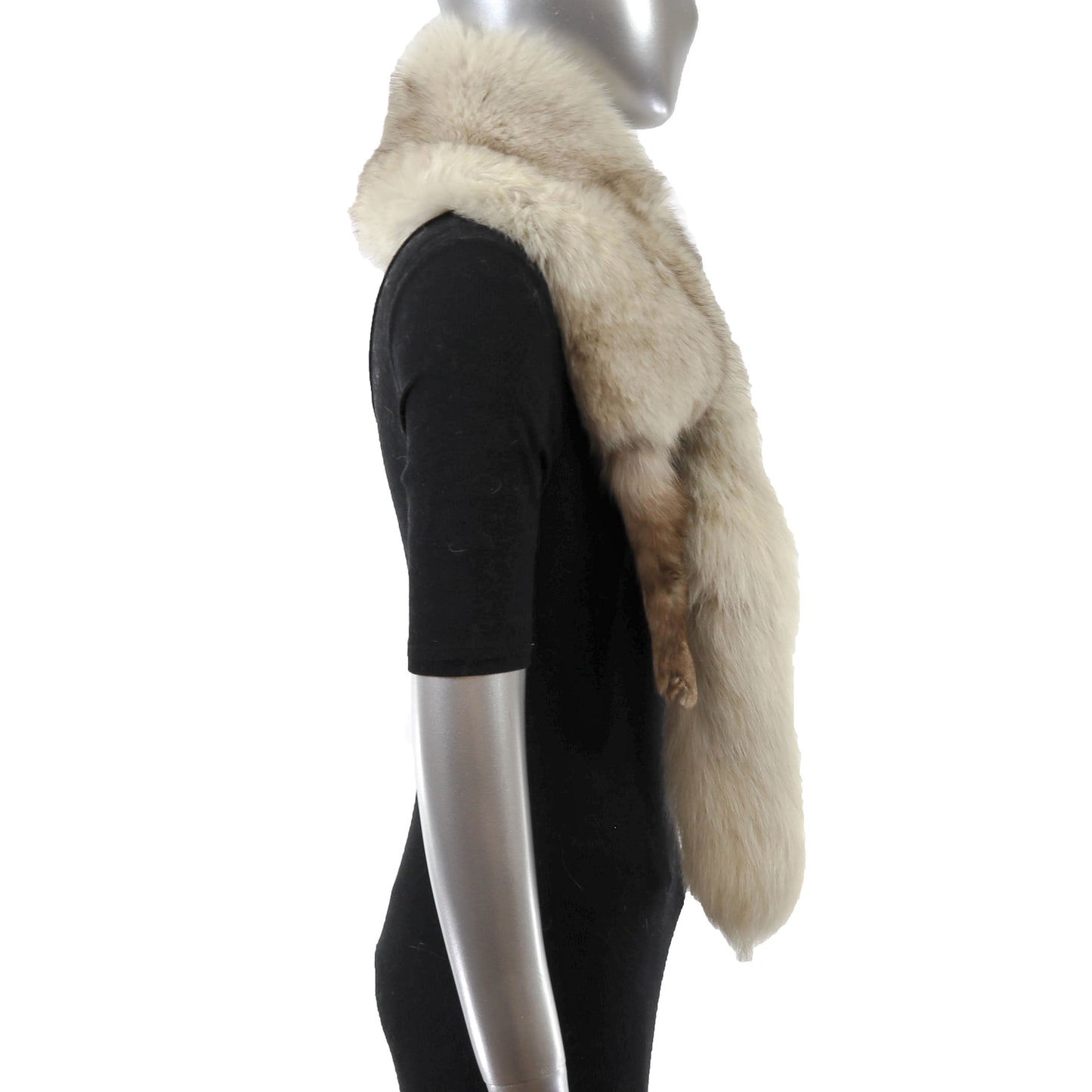 White Fox Boa- Size Free