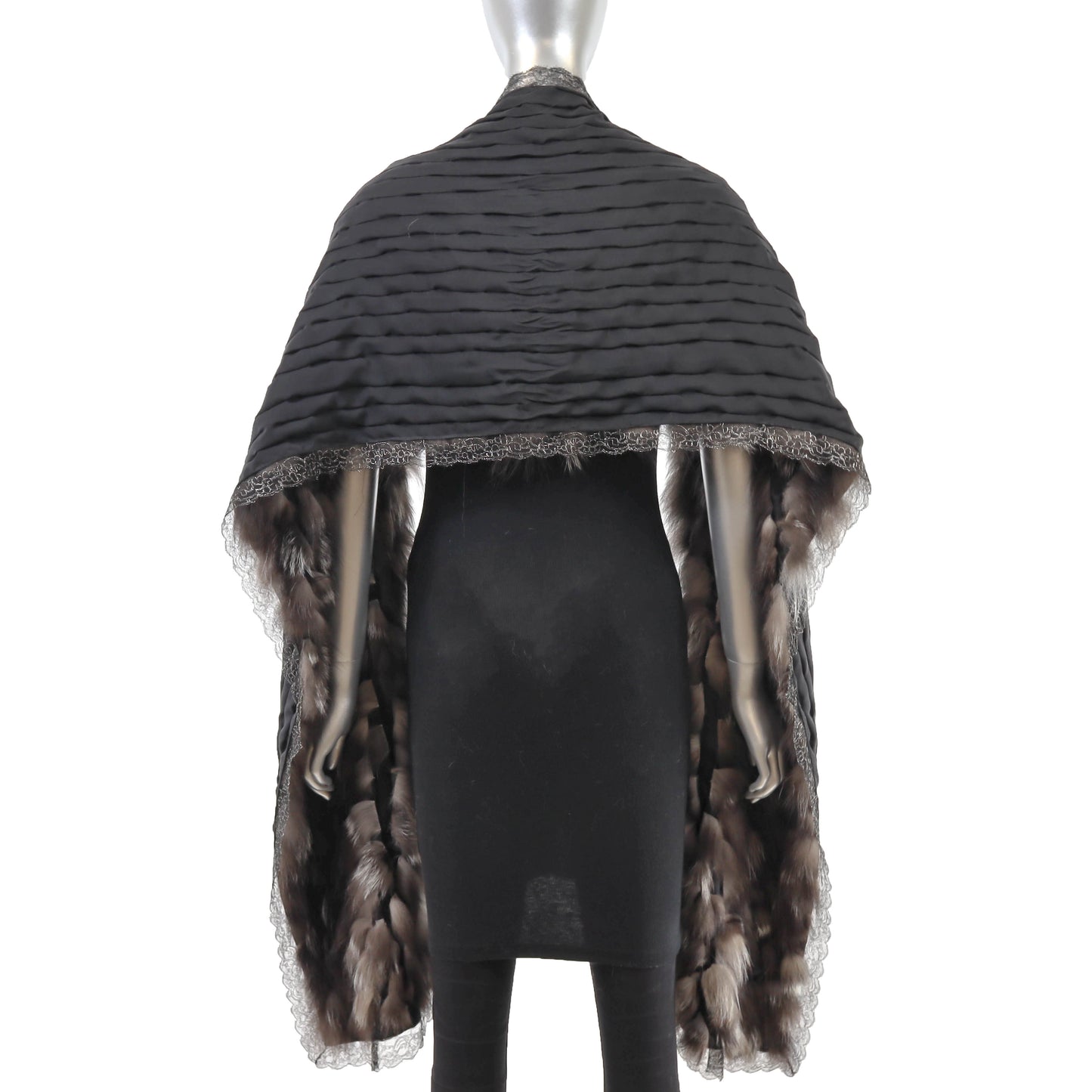 Silver Fox Wrap- Size Free