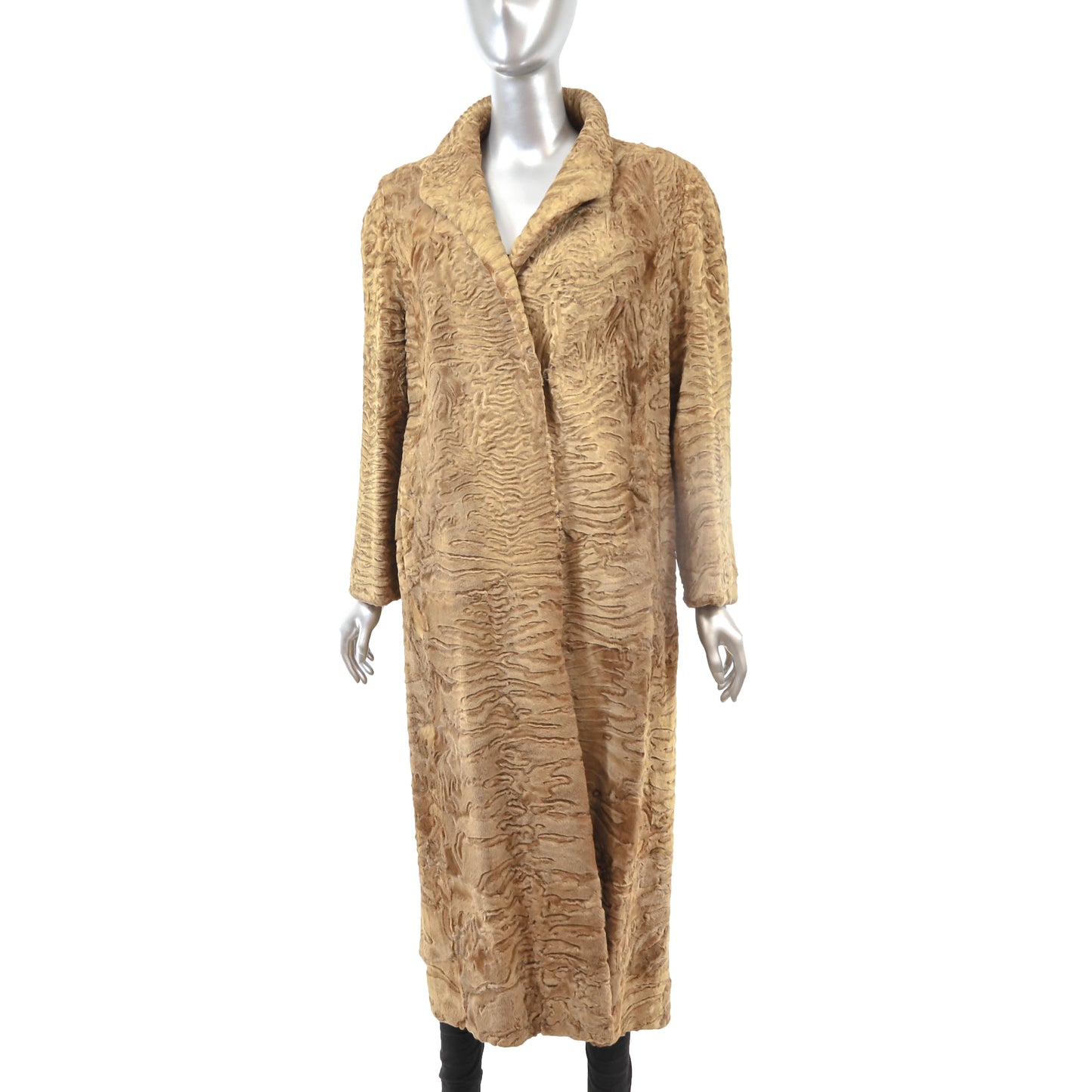 Swakara Lamb Coat- Size M