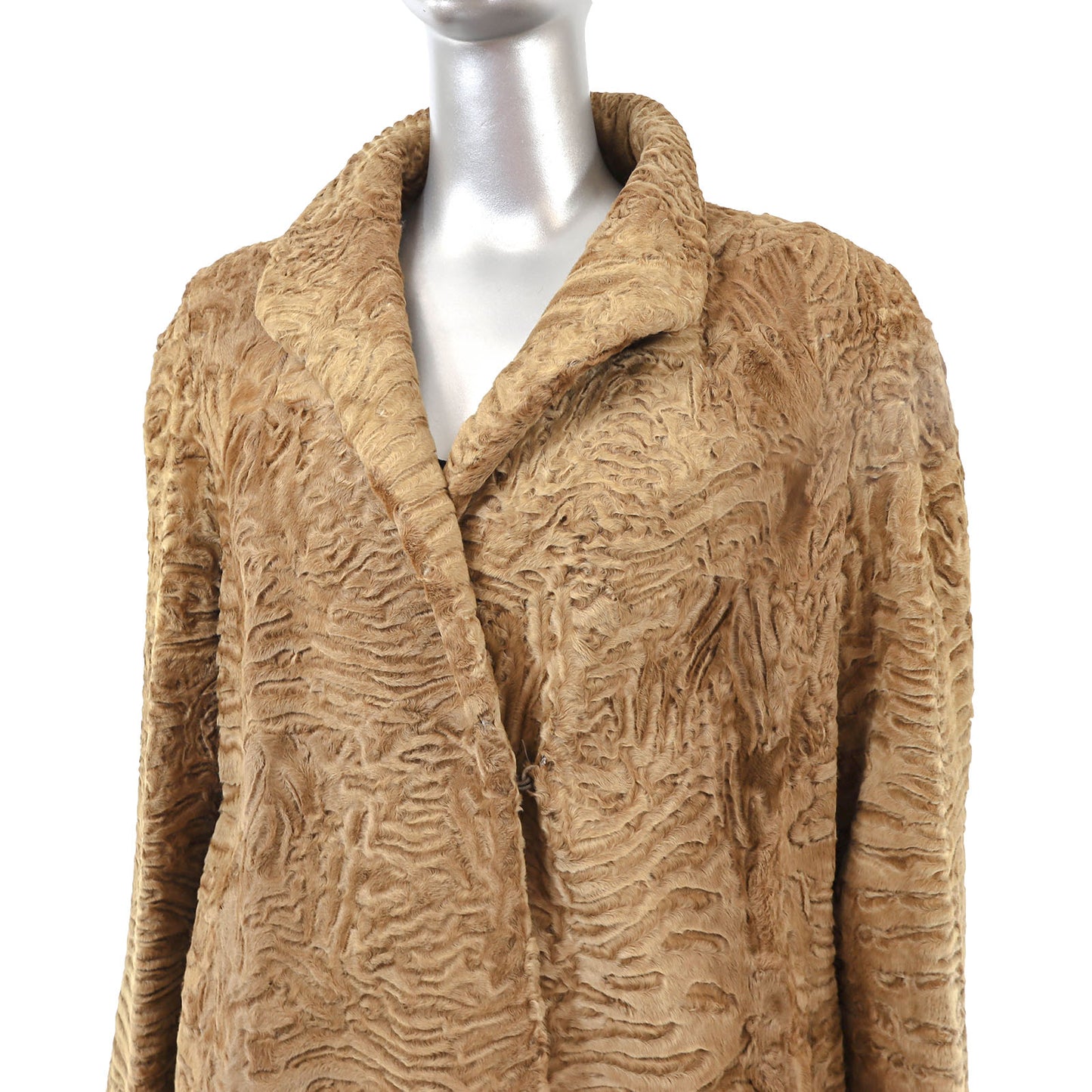 Swakara Lamb Coat- Size M
