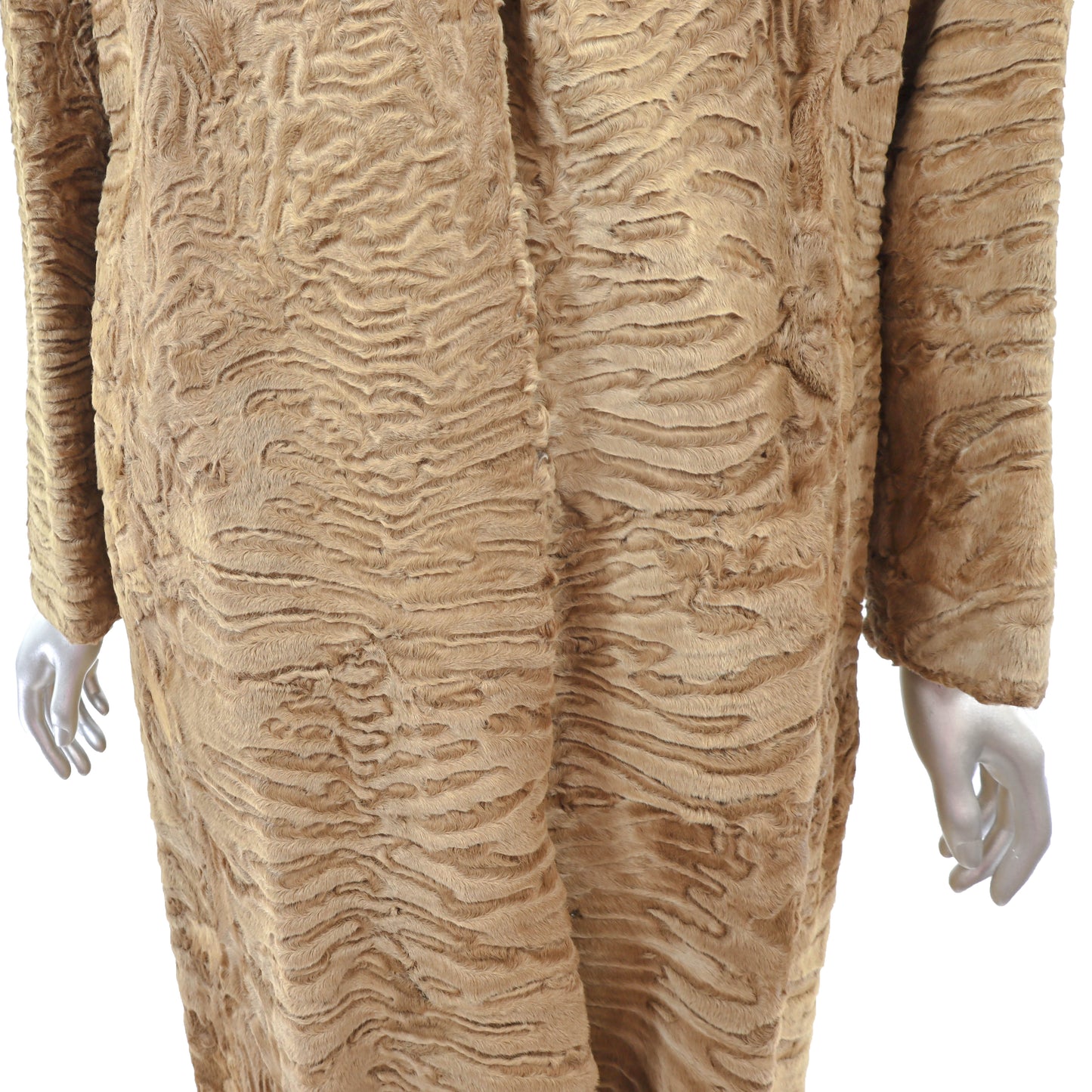 Swakara Lamb Coat- Size M