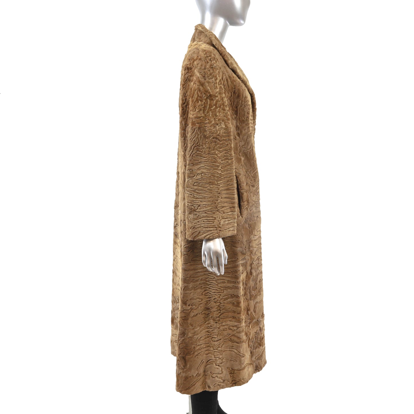 Swakara Lamb Coat- Size M