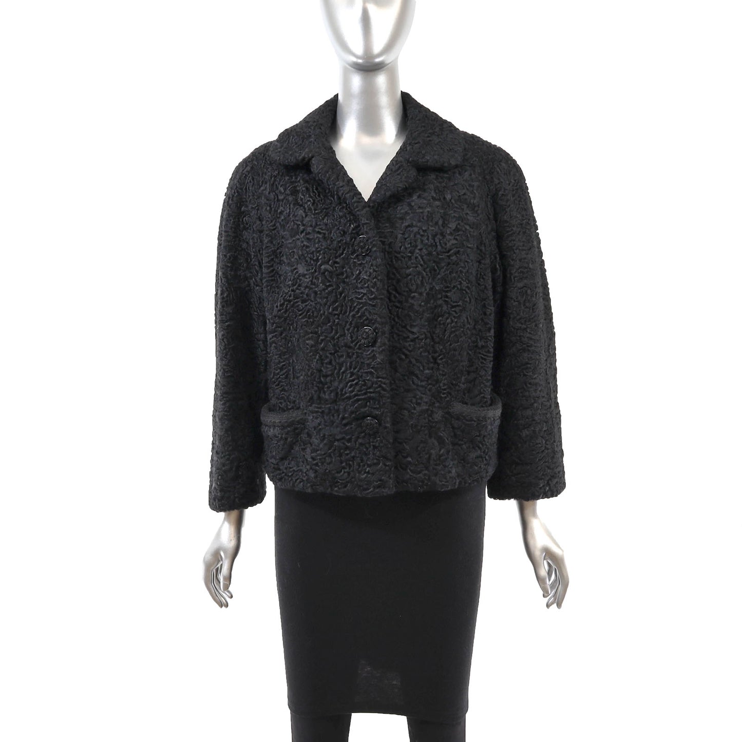Black Lamb Jacket- Size L