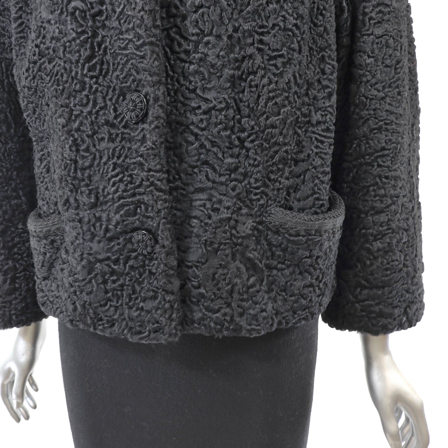 Black Lamb Jacket- Size L