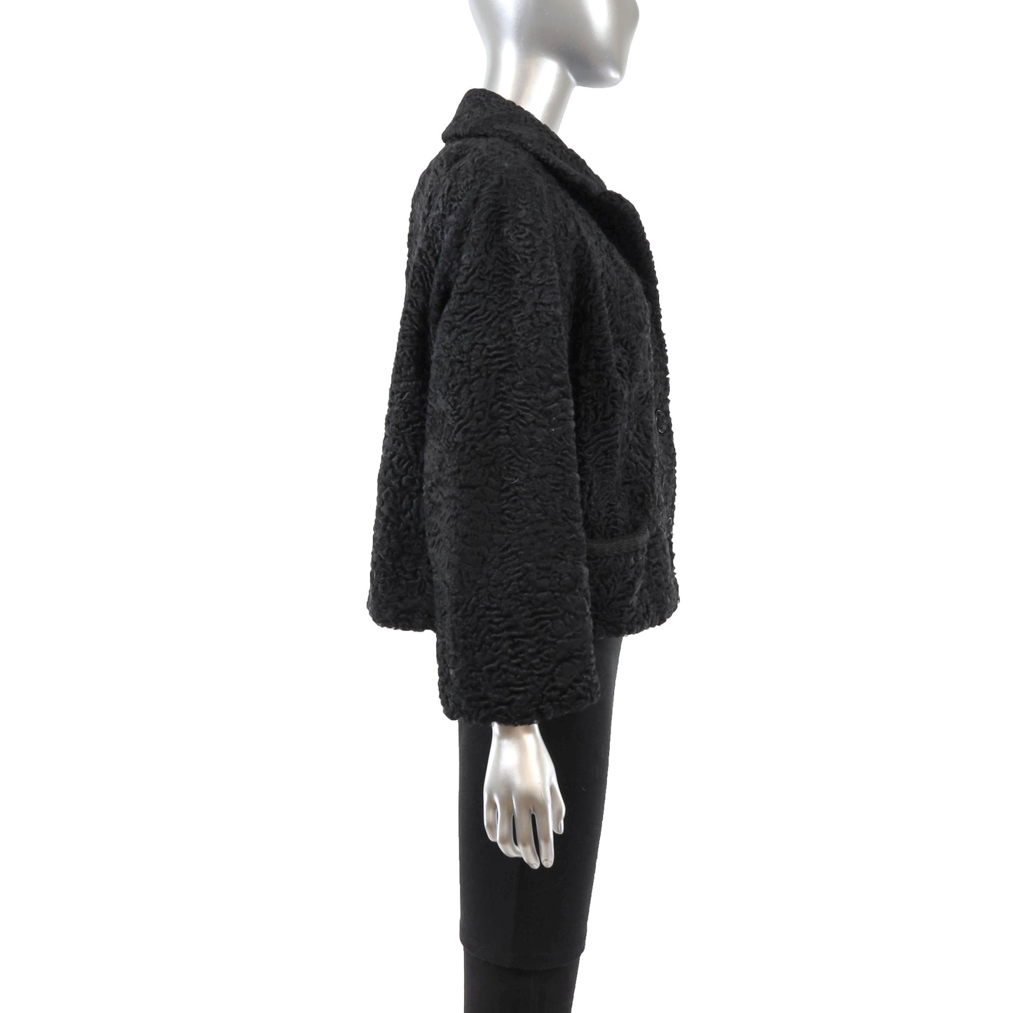 Black Lamb Jacket- Size L