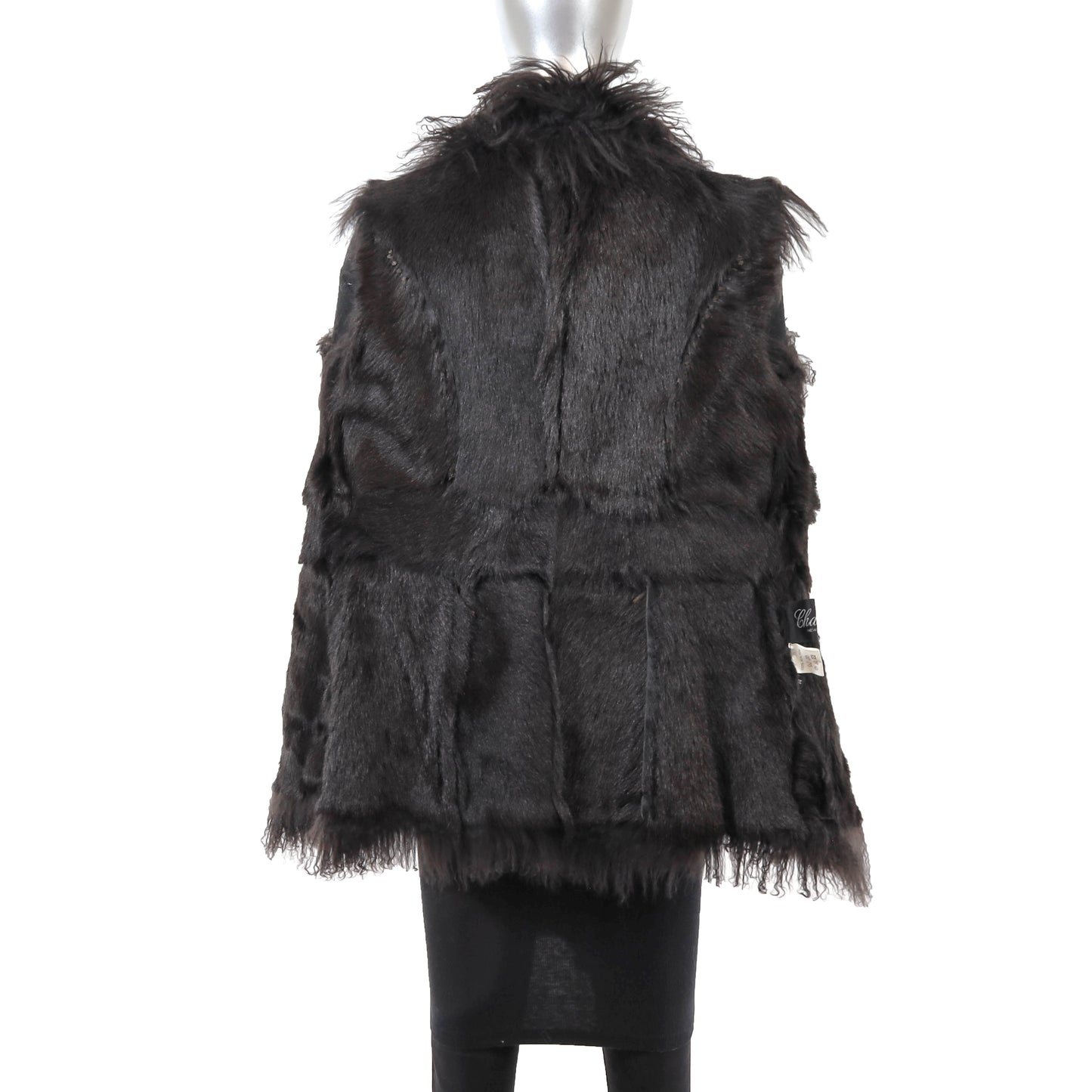 Curly Lamb Shearling Vest- Size S-M