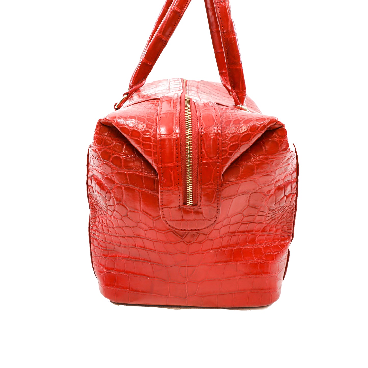 Red Leather Purse- One Size