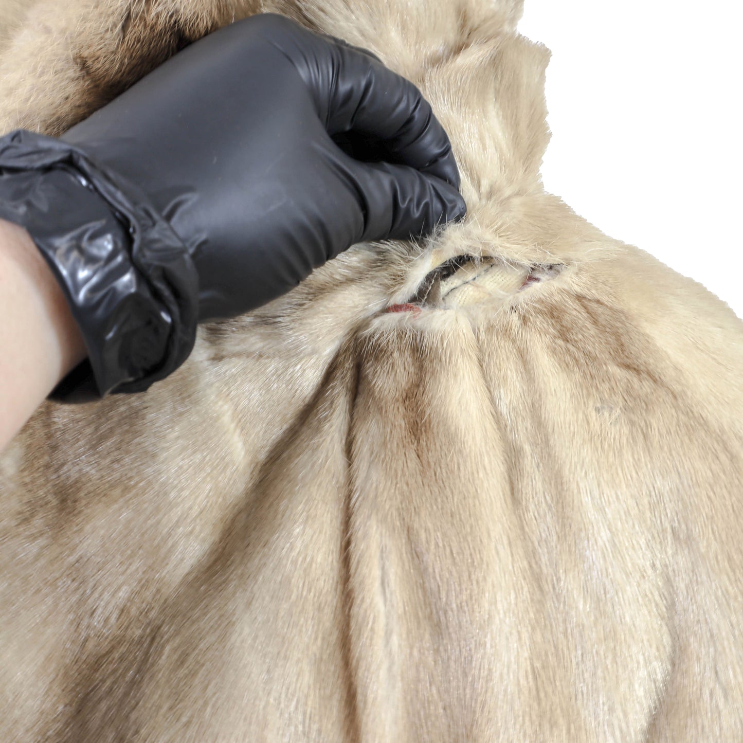 Pastel Mink Cape- Size Free