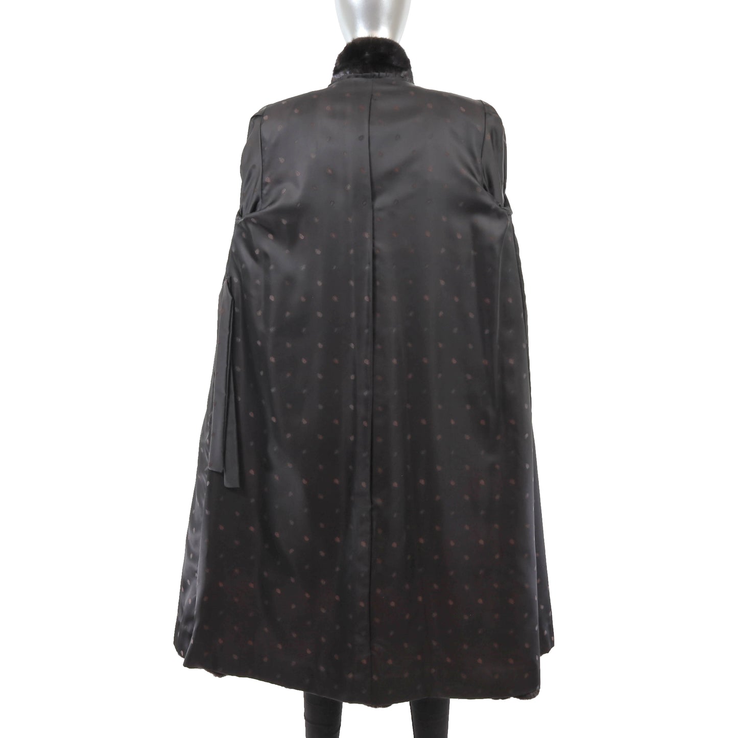 Dark Brown Mink Coat- Size M