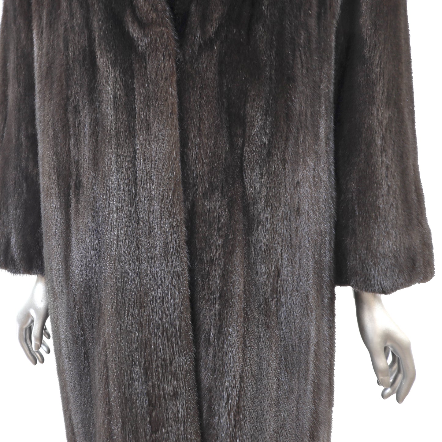 Dark Brown Mink Coat- Size M