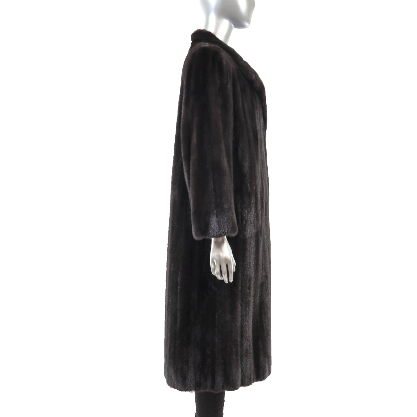 Dark Brown Mink Coat- Size M