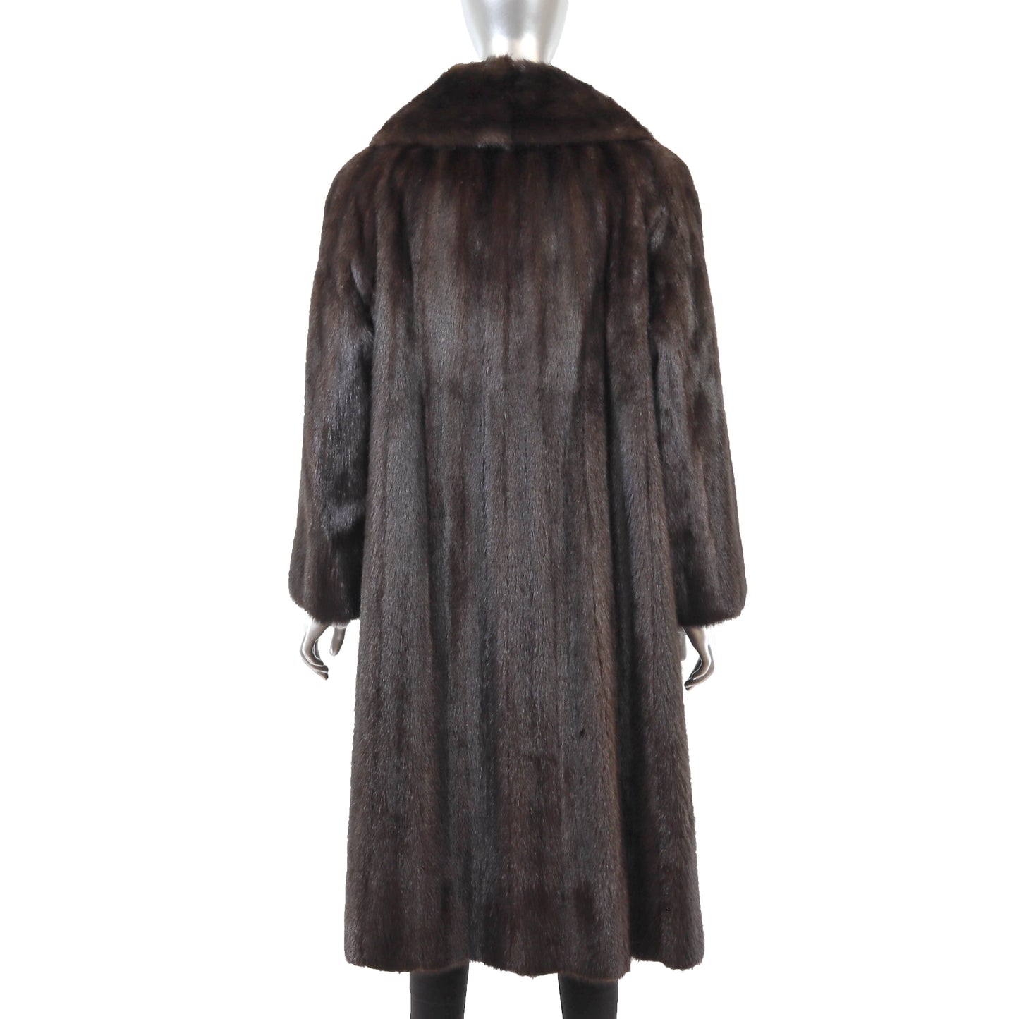 Brown Mink Coat- Size M