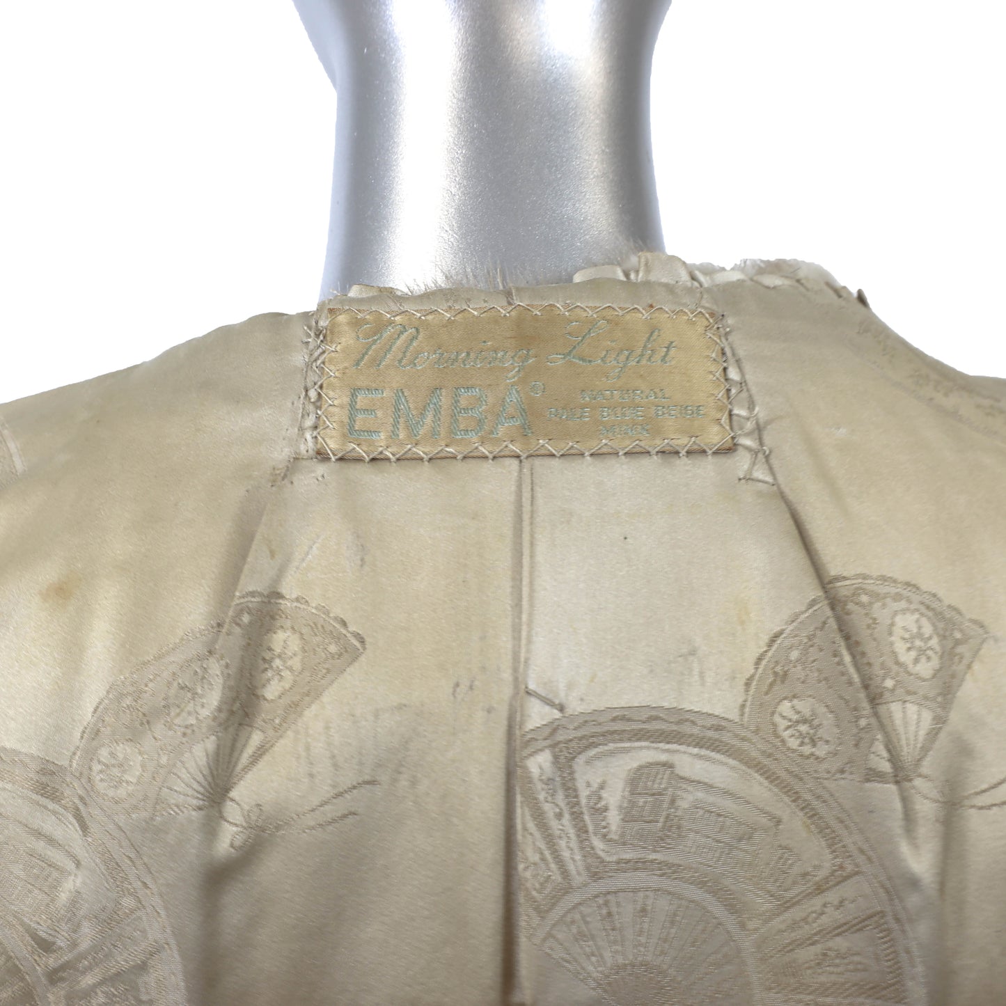 Beige Mink Coat- Size XL